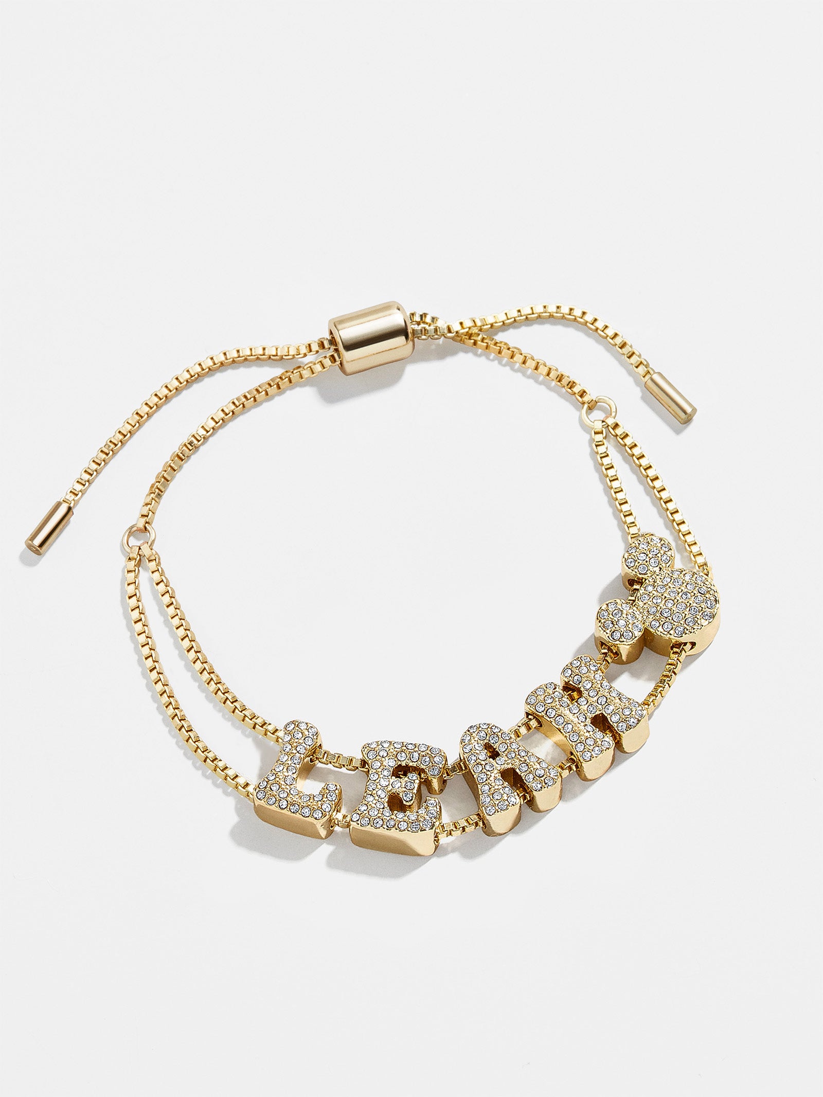 Disney Mickey Mouse Custom Slider Bracelet - Pav?? Bubble Double Strand - Image 4