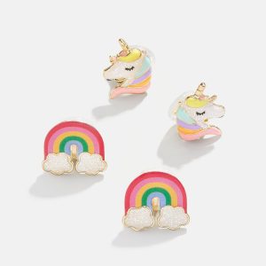 Rainbows and Unicorns Kids' Earring Set - Rainbows and Unicorns Earring Set