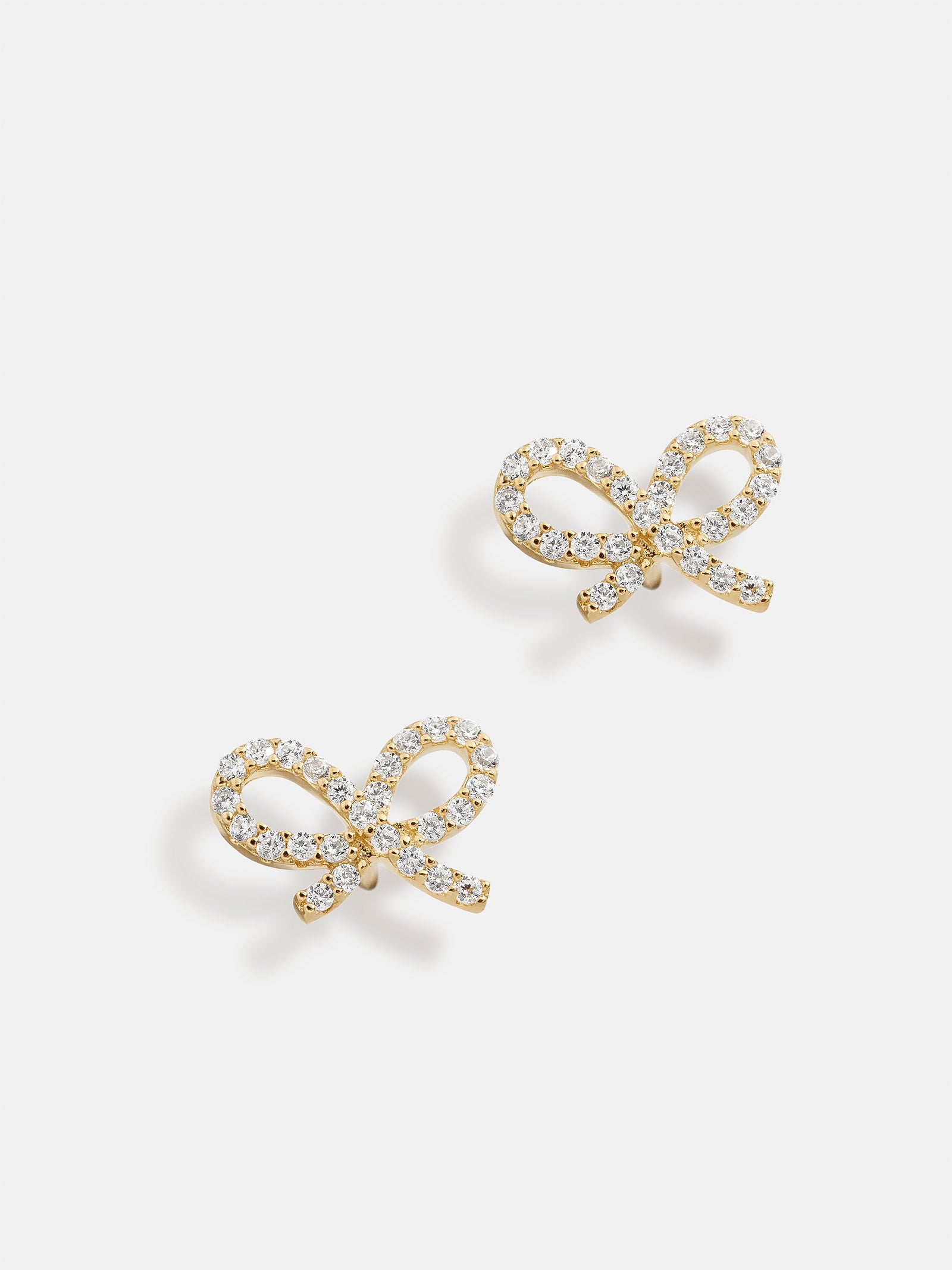 Greatest Gift 18K Gold Kids' Earrings - Bow