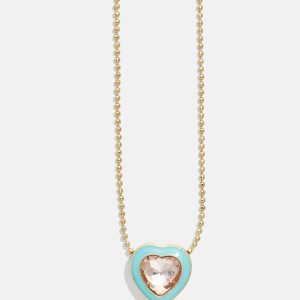 The Heart of Gold Kids' Necklace - Blue