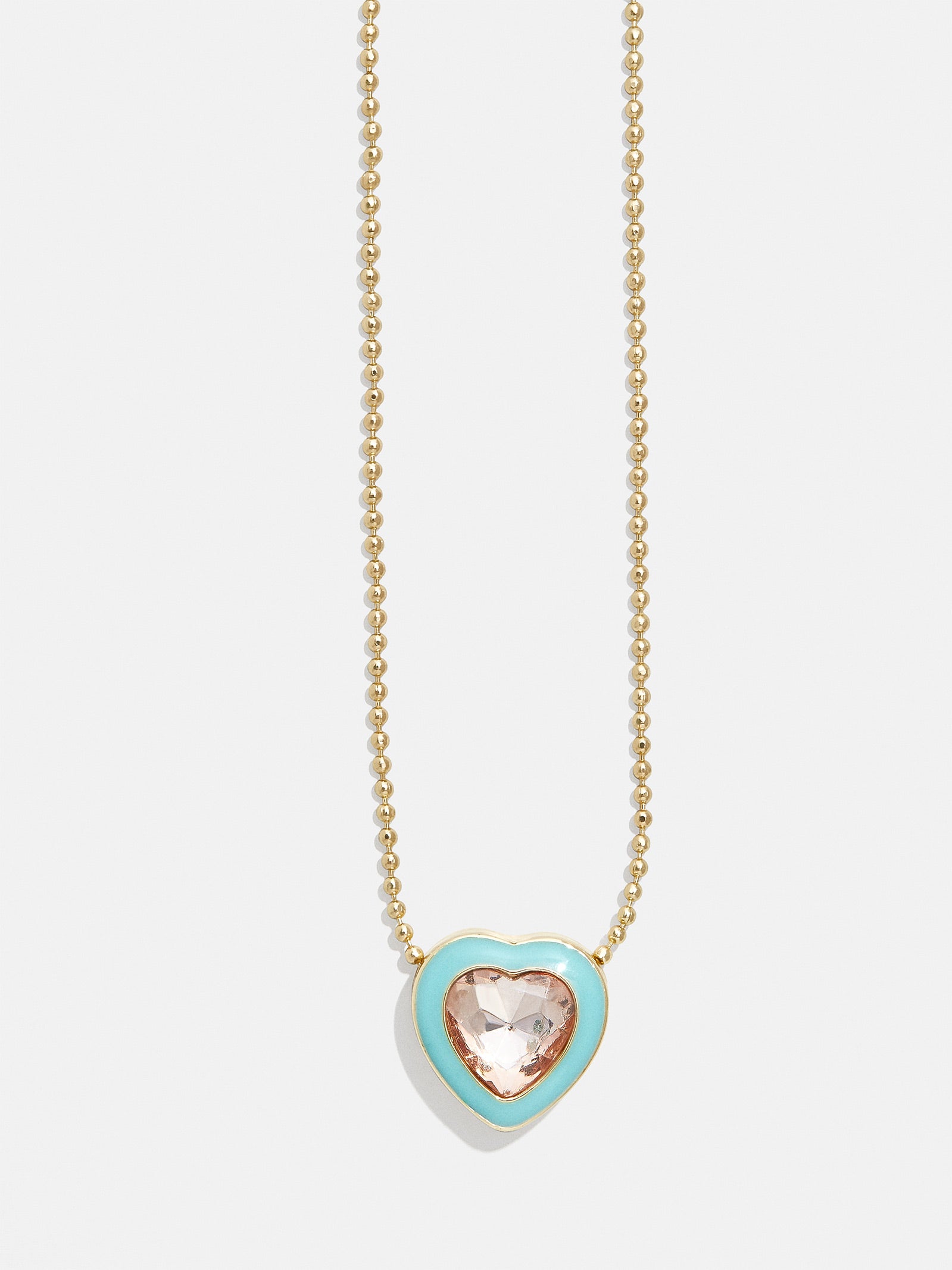 The Heart of Gold Kids' Necklace - Blue