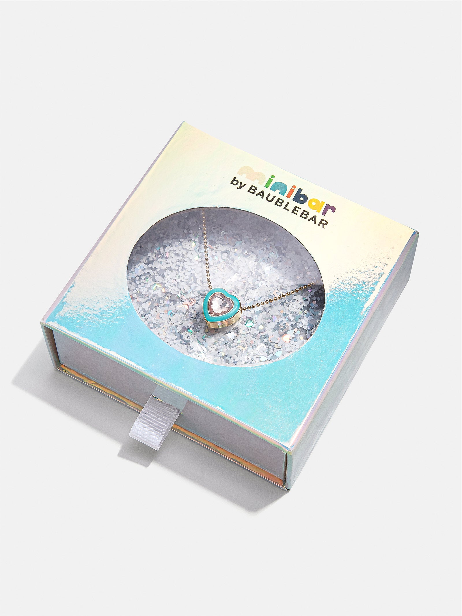 The Heart of Gold Kids' Necklace - Blue - Image 4