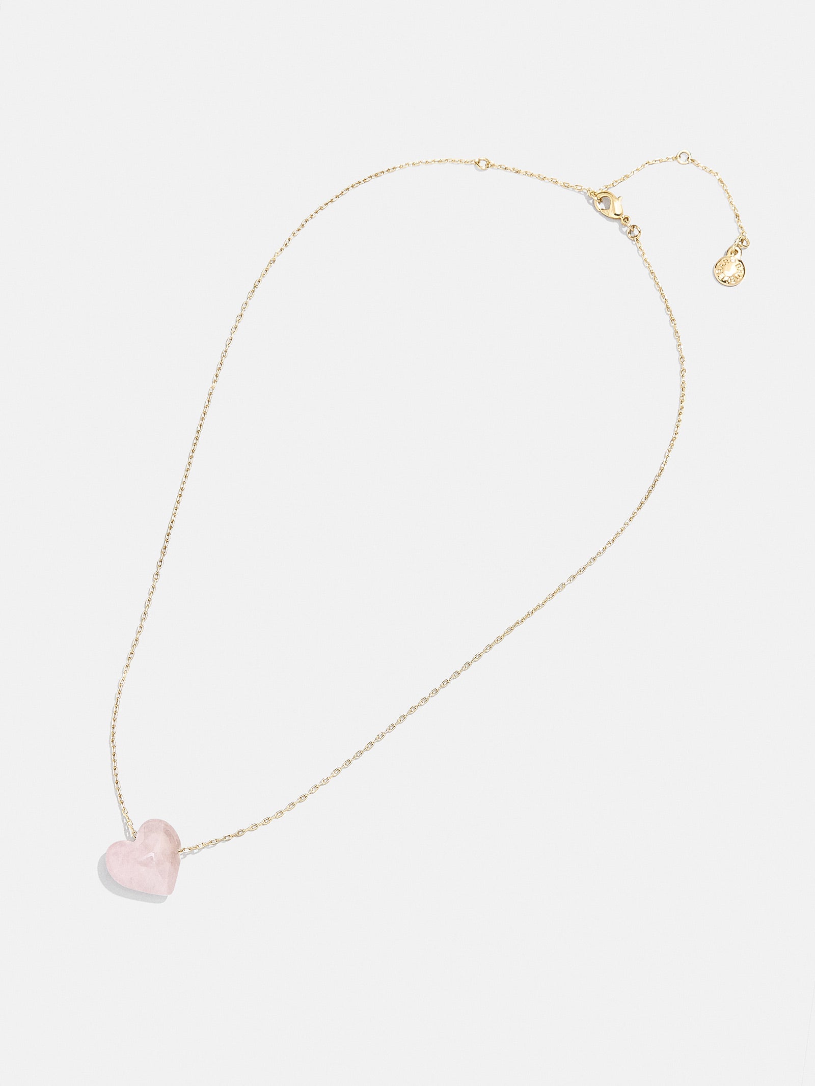 Juno Rose Quartz Necklace - Rose Quartz Stone - Image 4