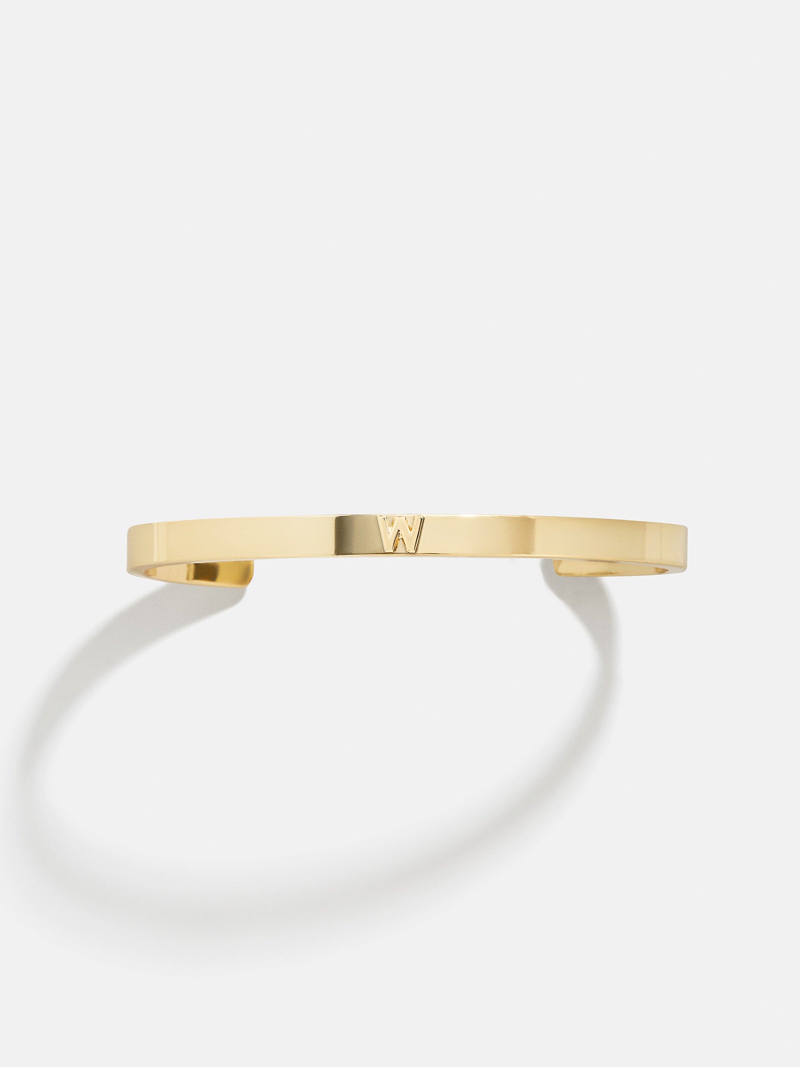 Initial Cuff Bracelet - Gold Letter - Image 23
