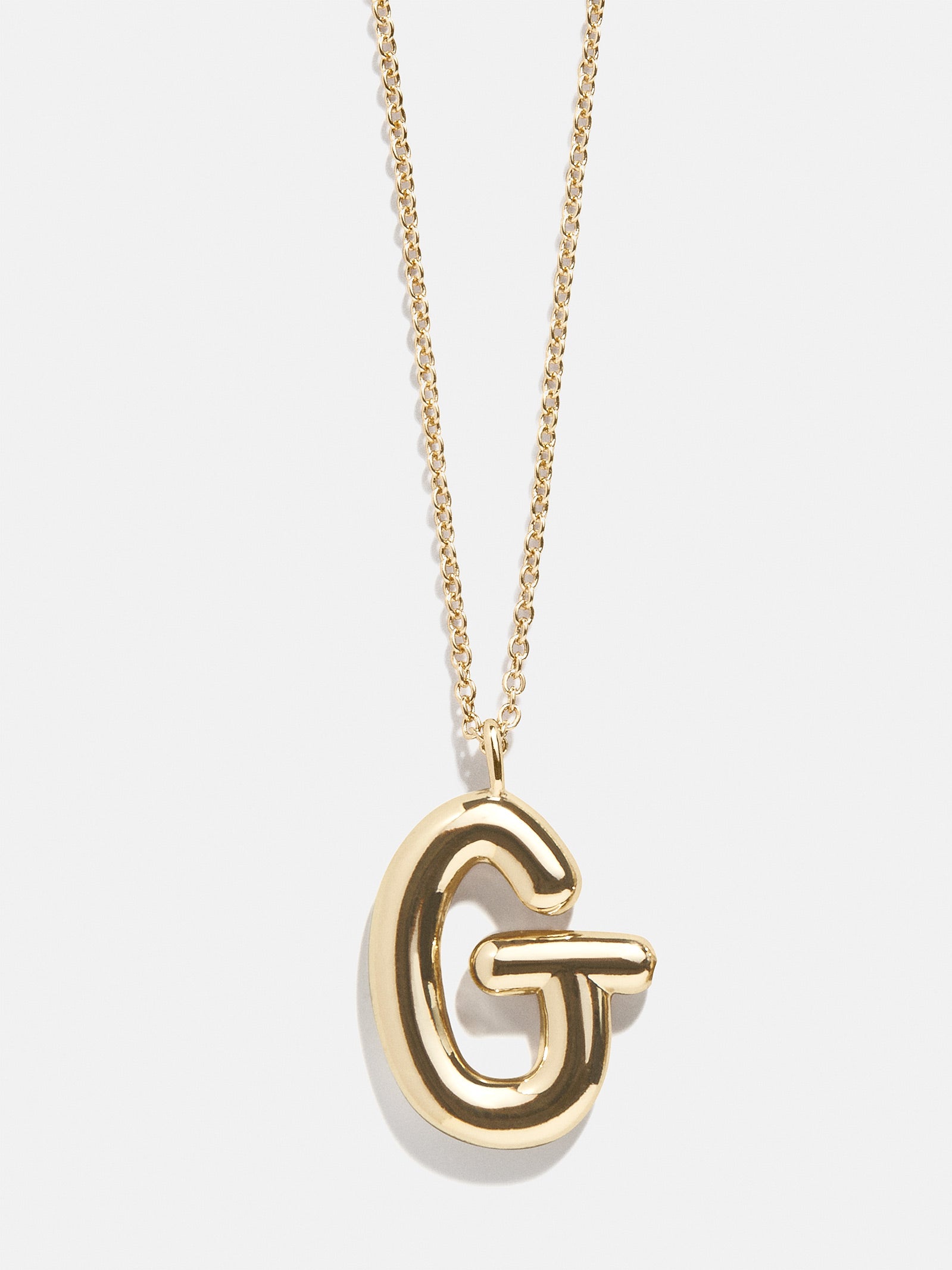 Bubble Script Initial Necklace - Bubble Script - Image 9