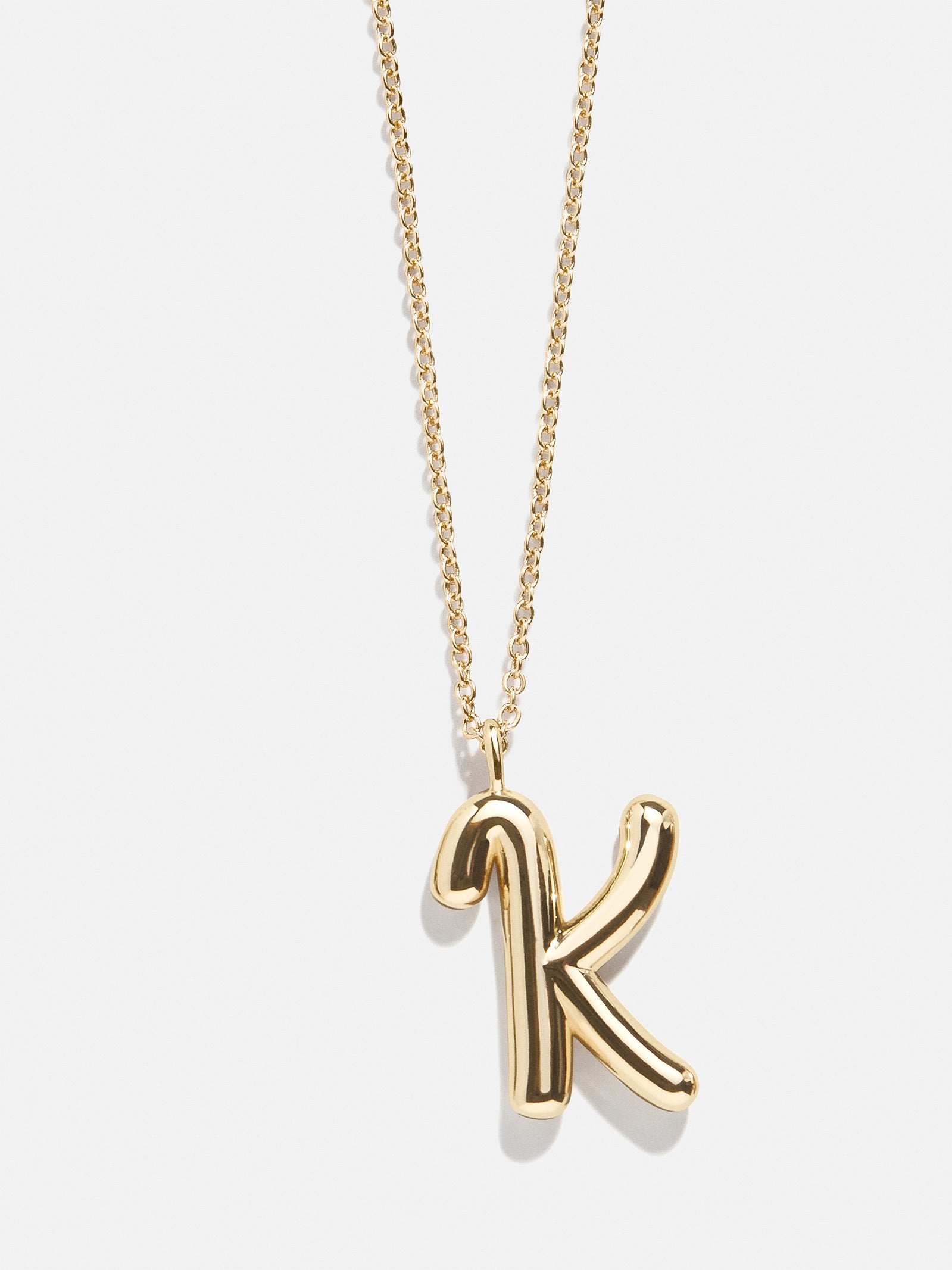 Bubble Script Initial Necklace - Bubble Script - Image 13