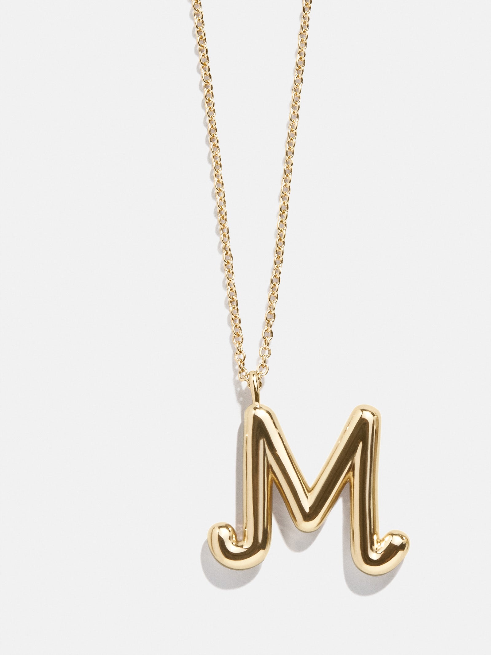 Bubble Script Initial Necklace - Bubble Script - Image 15