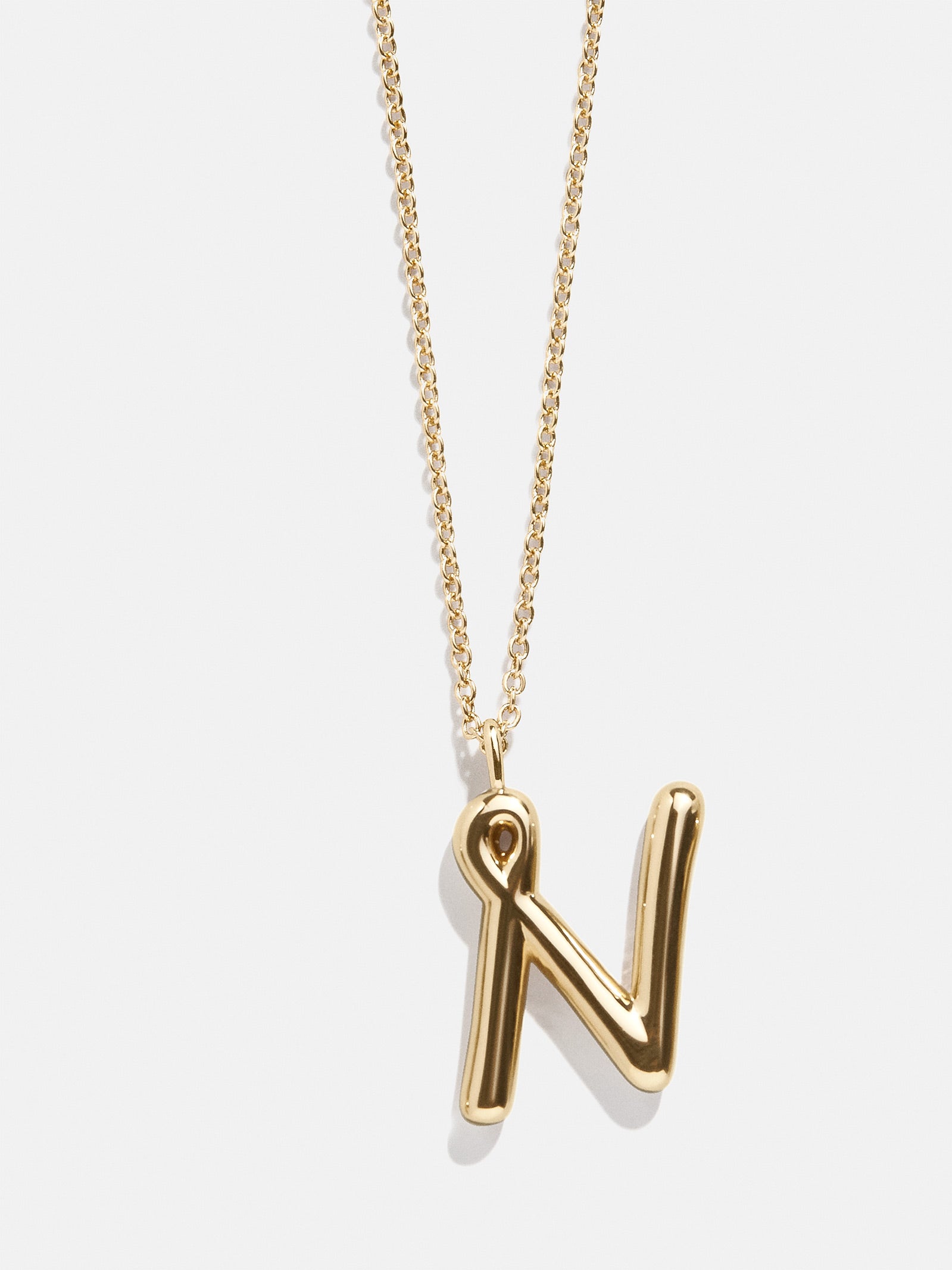 Bubble Script Initial Necklace - Bubble Script - Image 16