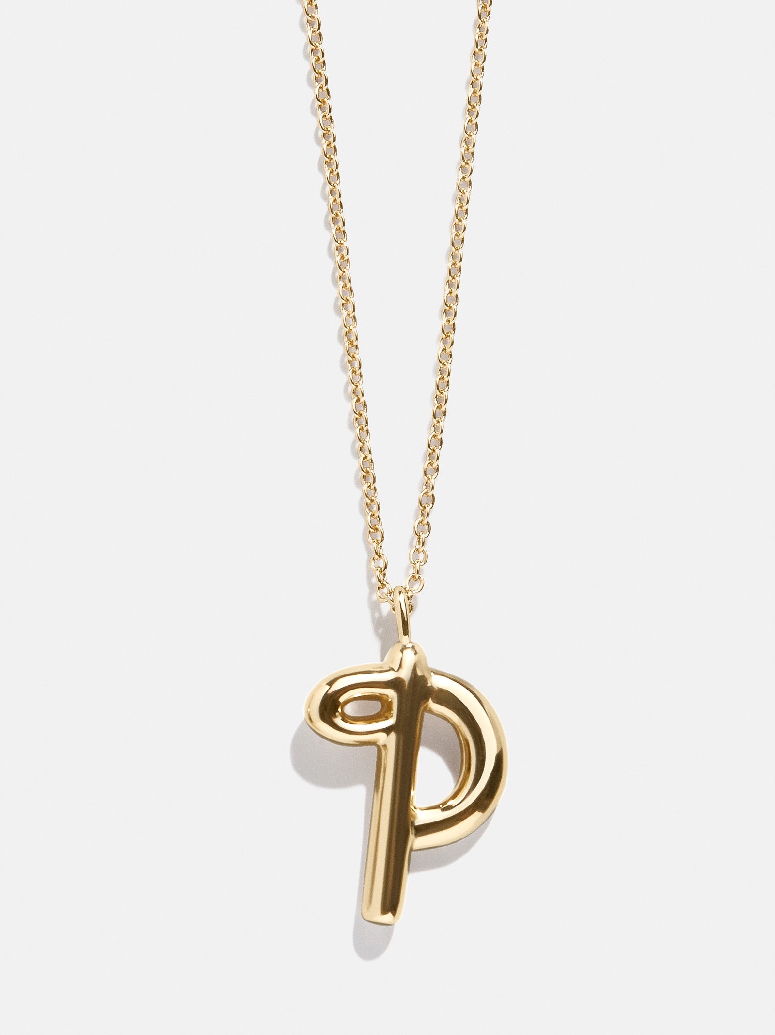 Bubble Script Initial Necklace - Bubble Script - Image 18
