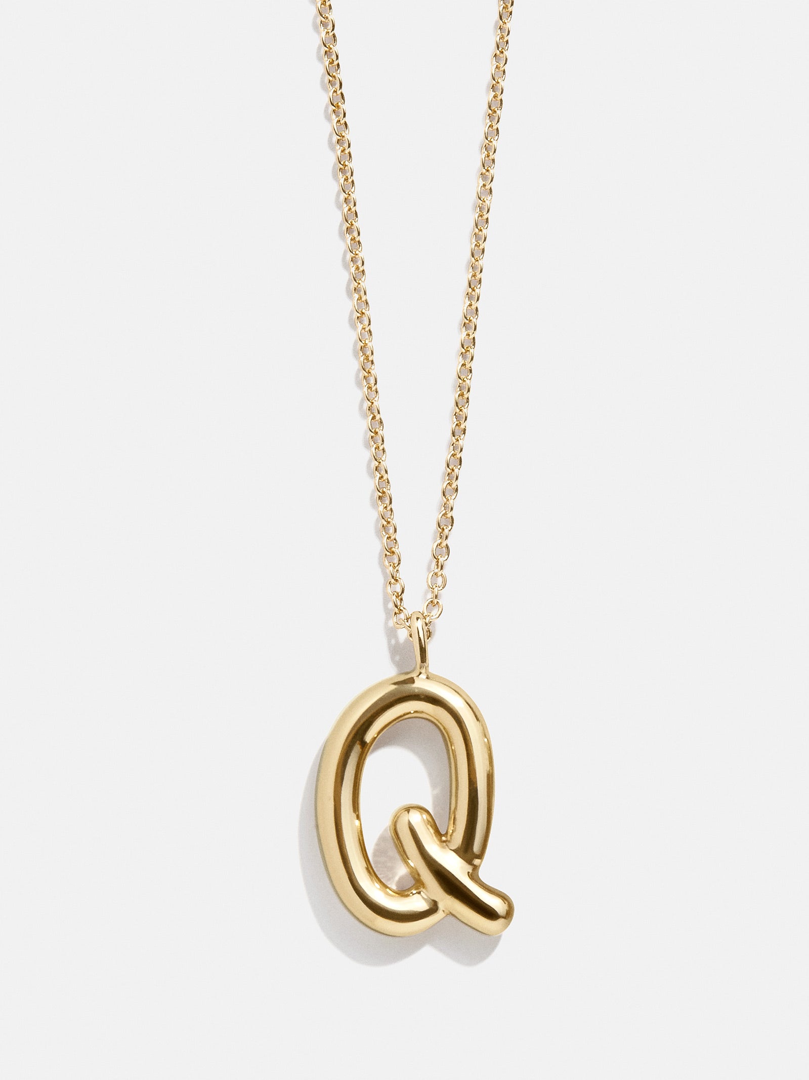 Bubble Script Initial Necklace - Bubble Script - Image 19