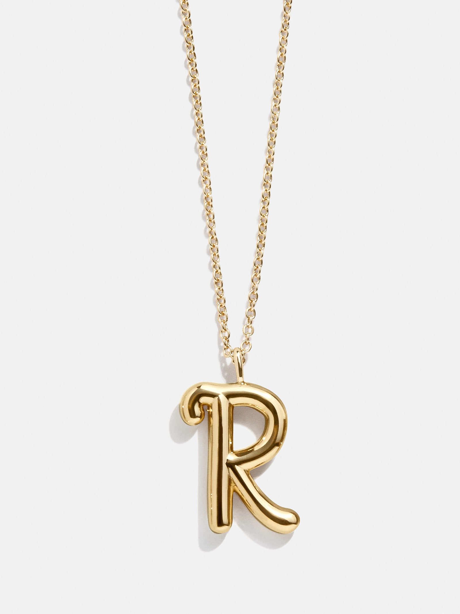 Bubble Script Initial Necklace - Bubble Script - Image 20