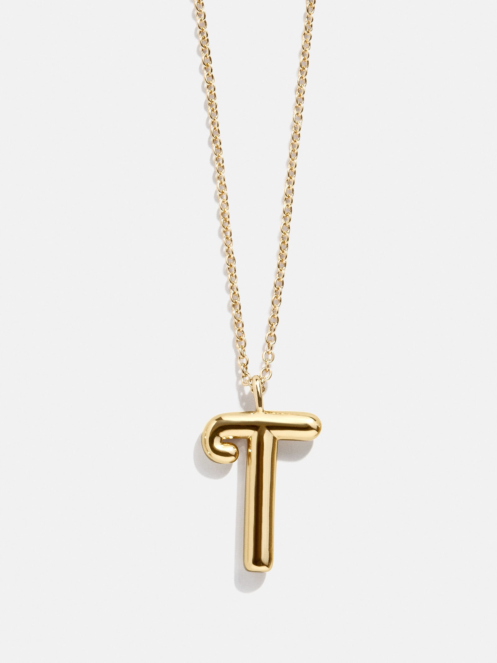 Bubble Script Initial Necklace - Bubble Script - Image 22