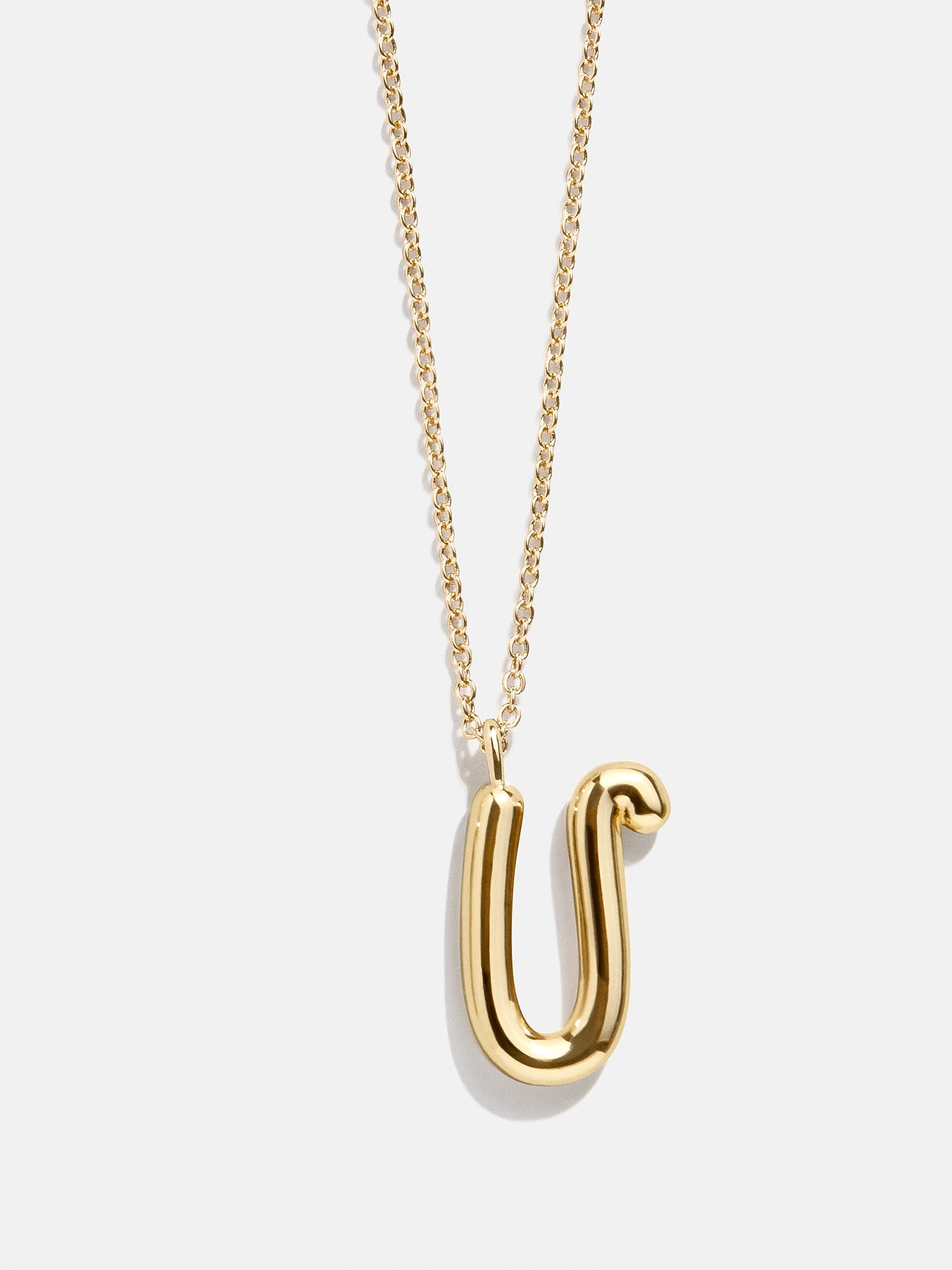 Bubble Script Initial Necklace - Bubble Script - Image 23