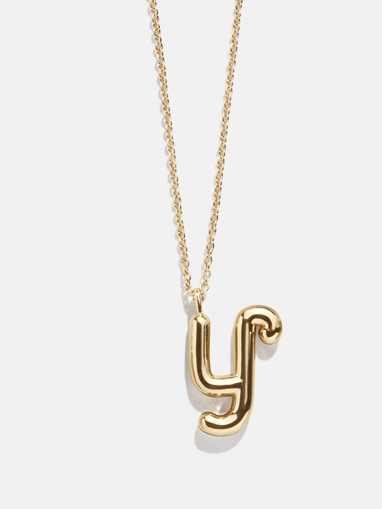 Bubble Script Initial Necklace - Bubble Script - Image 27