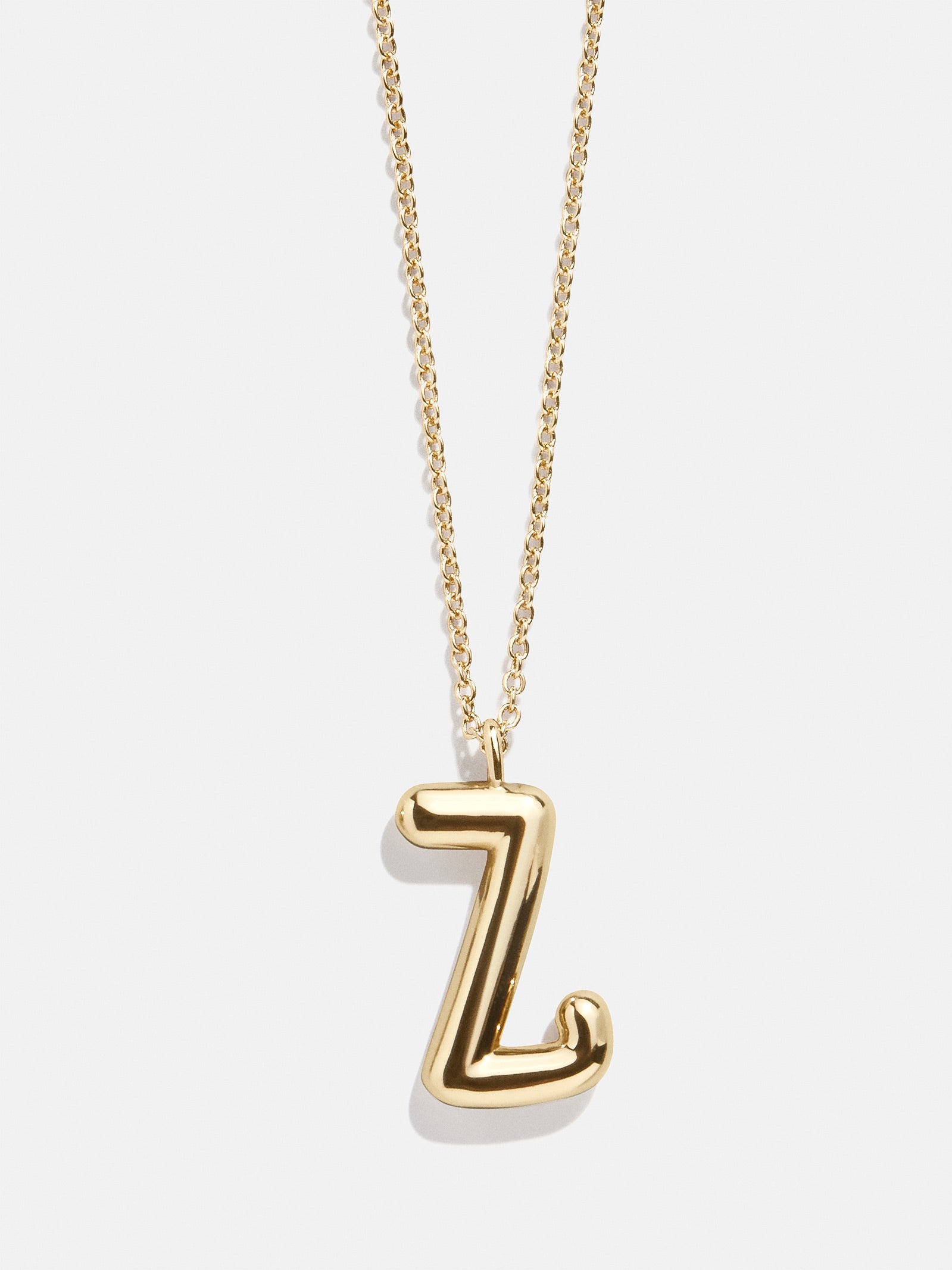 Bubble Script Initial Necklace - Bubble Script - Image 28