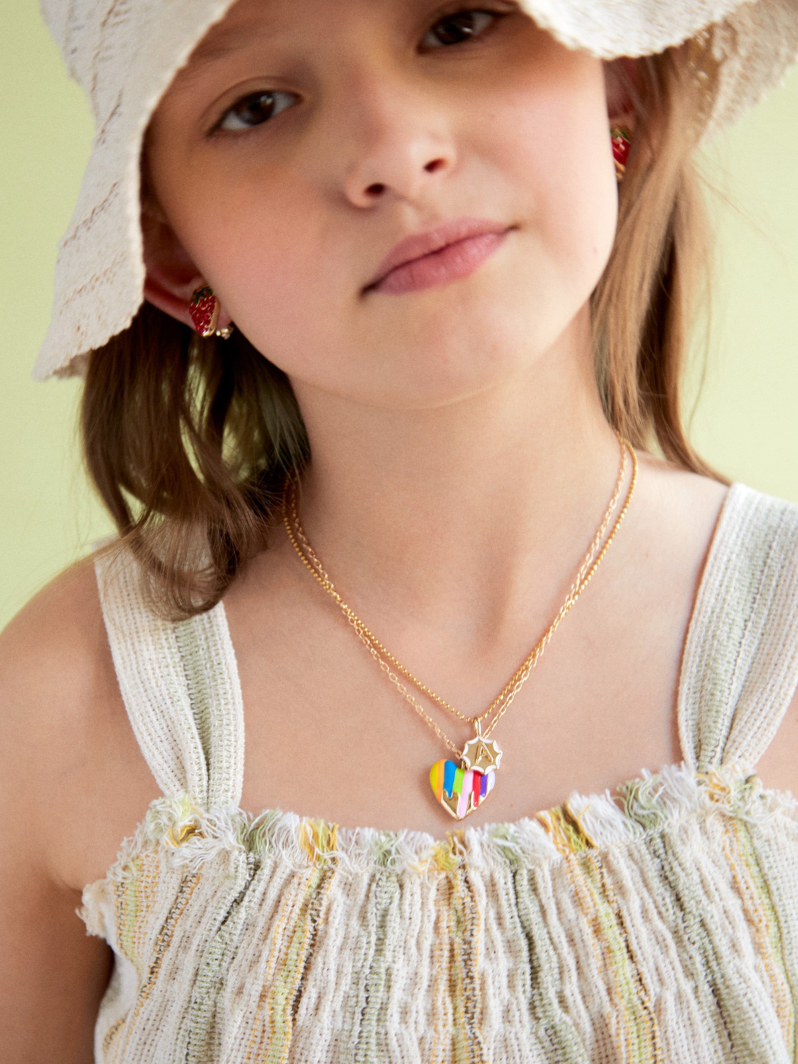 Sadie Kids' Necklace - Heart - Image 2