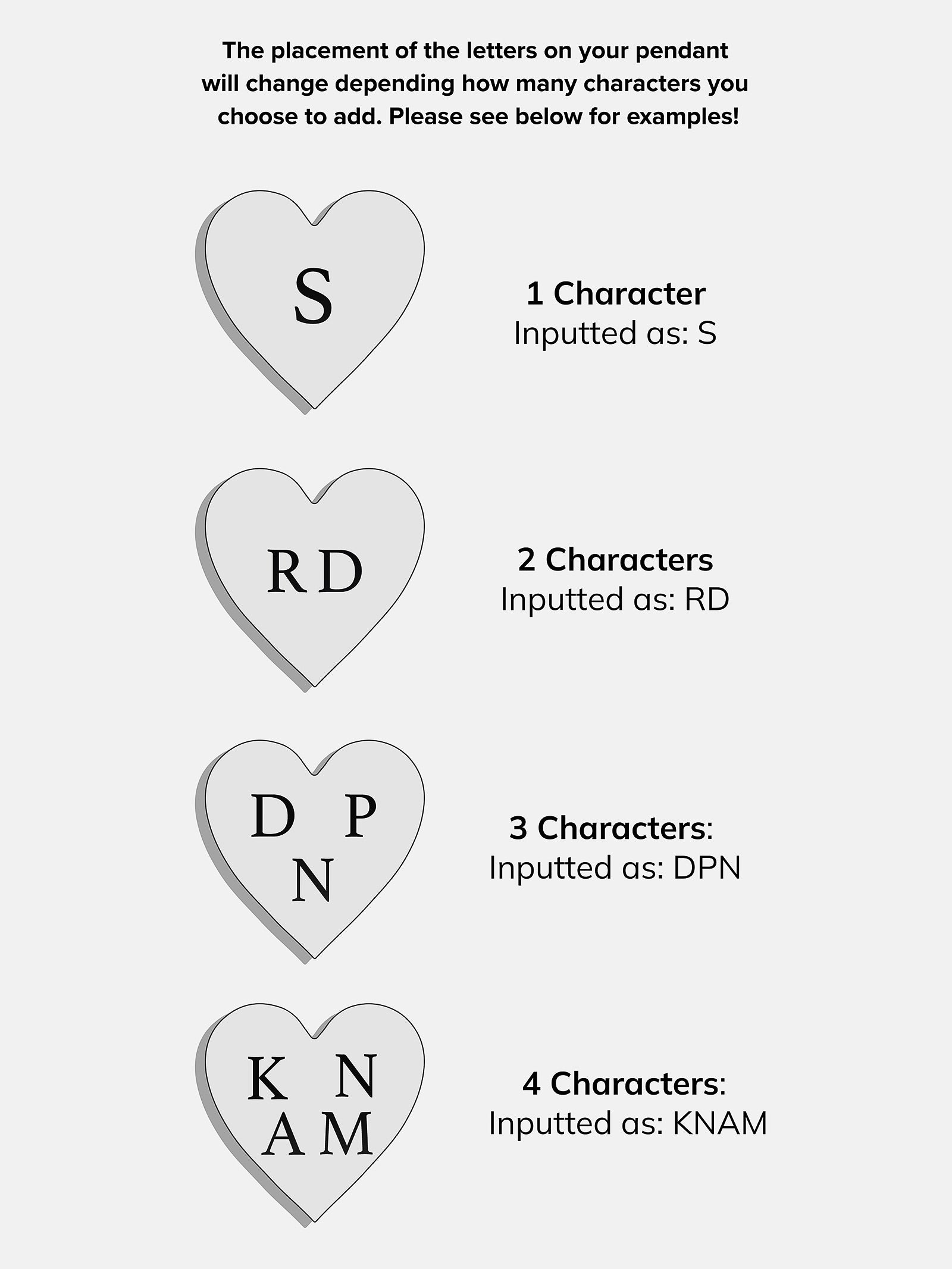 18K Gold Custom Bubble Heart Necklace - 18K Gold - Image 5