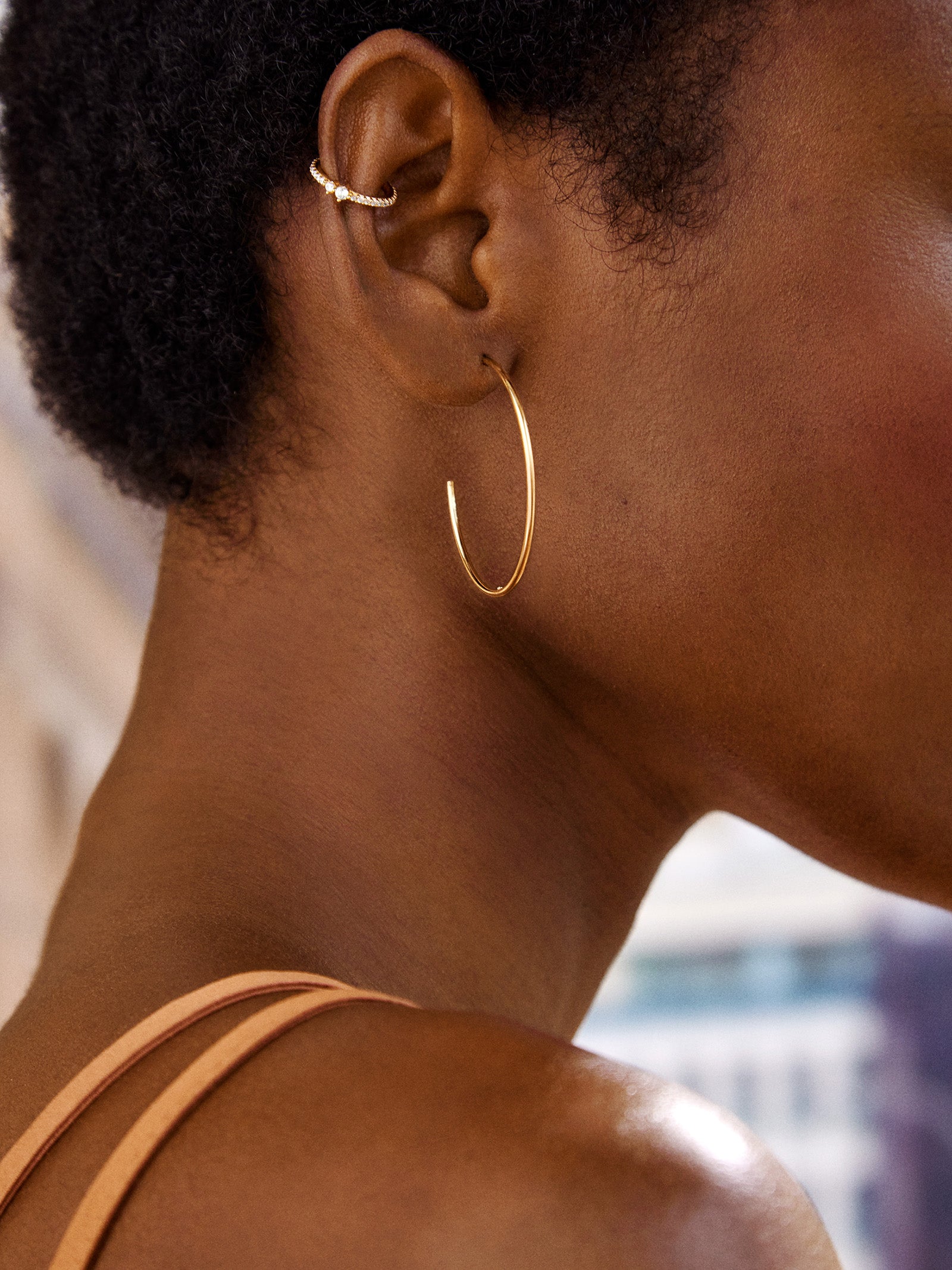 Dalilah Earrings - 36MM - Image 2