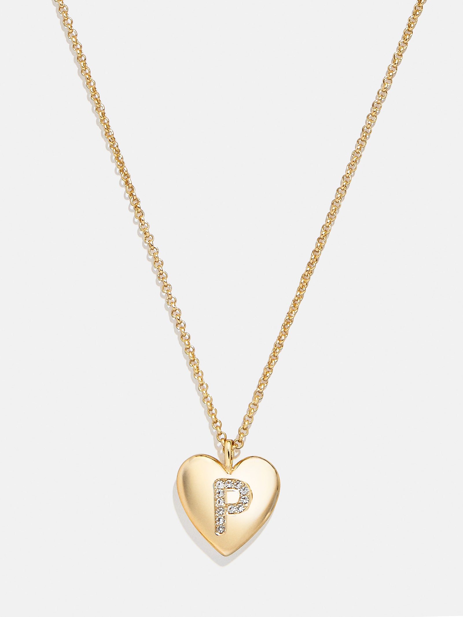 Little Love Kids' Initial Heart Necklace - Gold - Image 19