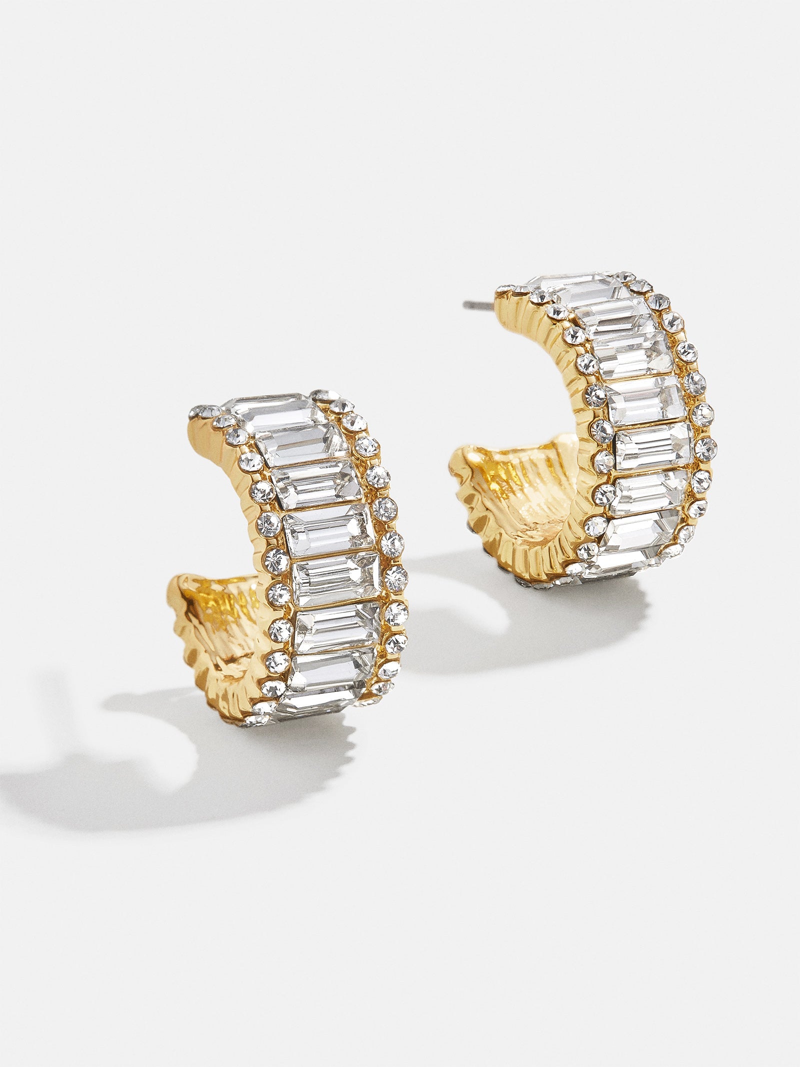 Noa Earrings - Gold/Pav??