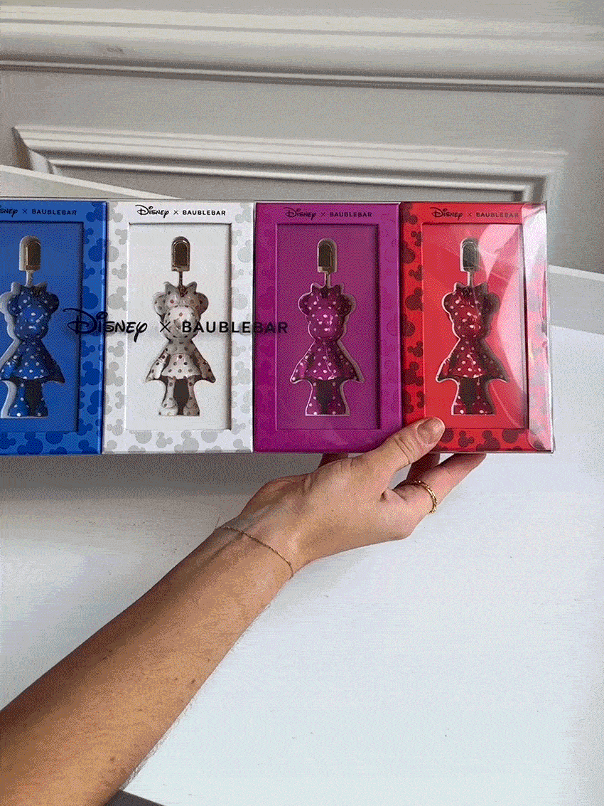 Minnie Mouse Disney Bag Charm Set - Pink - Image 2