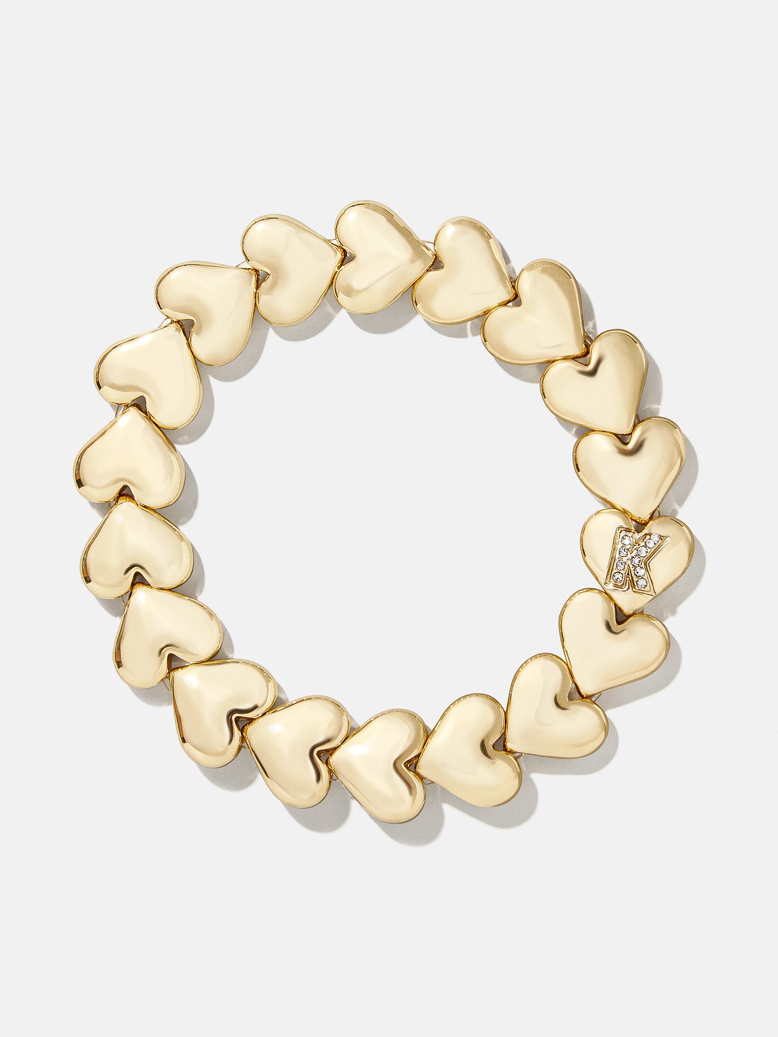Caroline Initial Bracelet - Gold/Pav?? - Image 13
