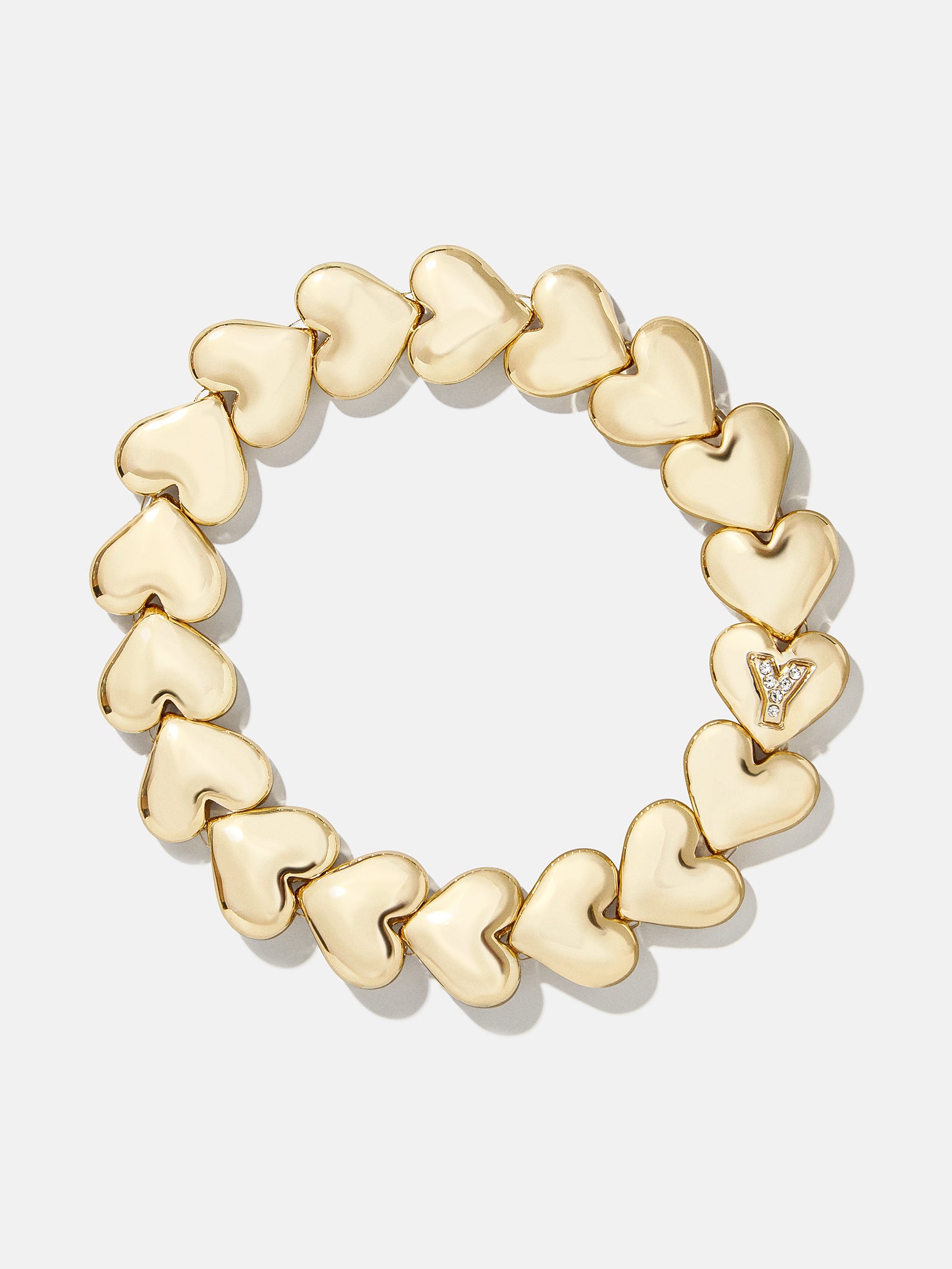 Caroline Initial Bracelet - Gold/Pav?? - Image 27