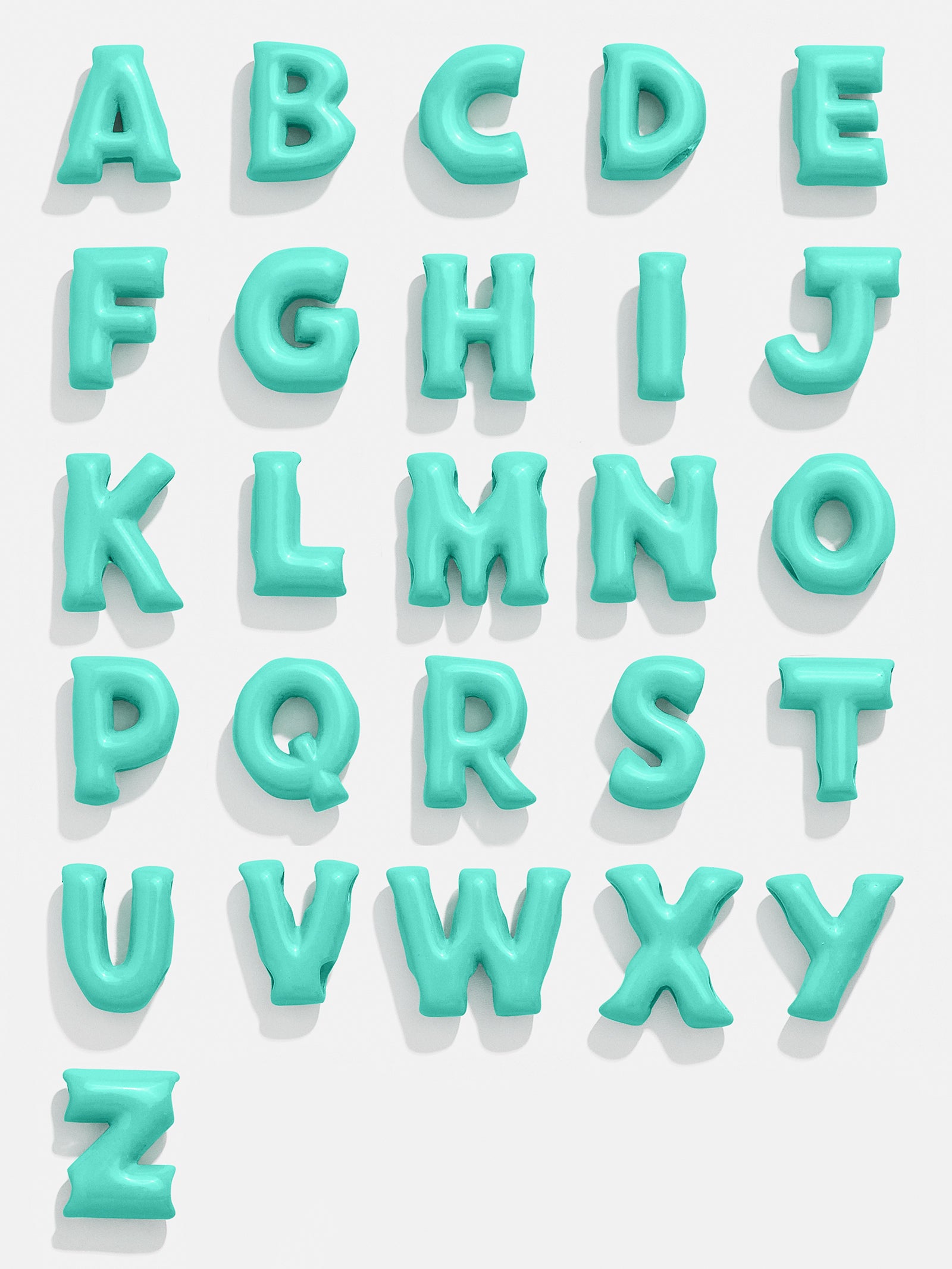 Say It All Custom Jelly Slider Bracelet - Turquoise - Image 4