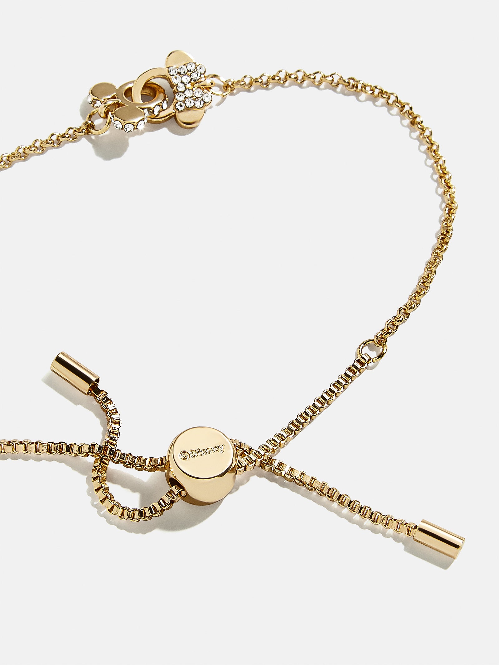 Mickey Mouse & Minnie Mouse Disney Better Half Bracelet - Gold/Pav?? - Image 4