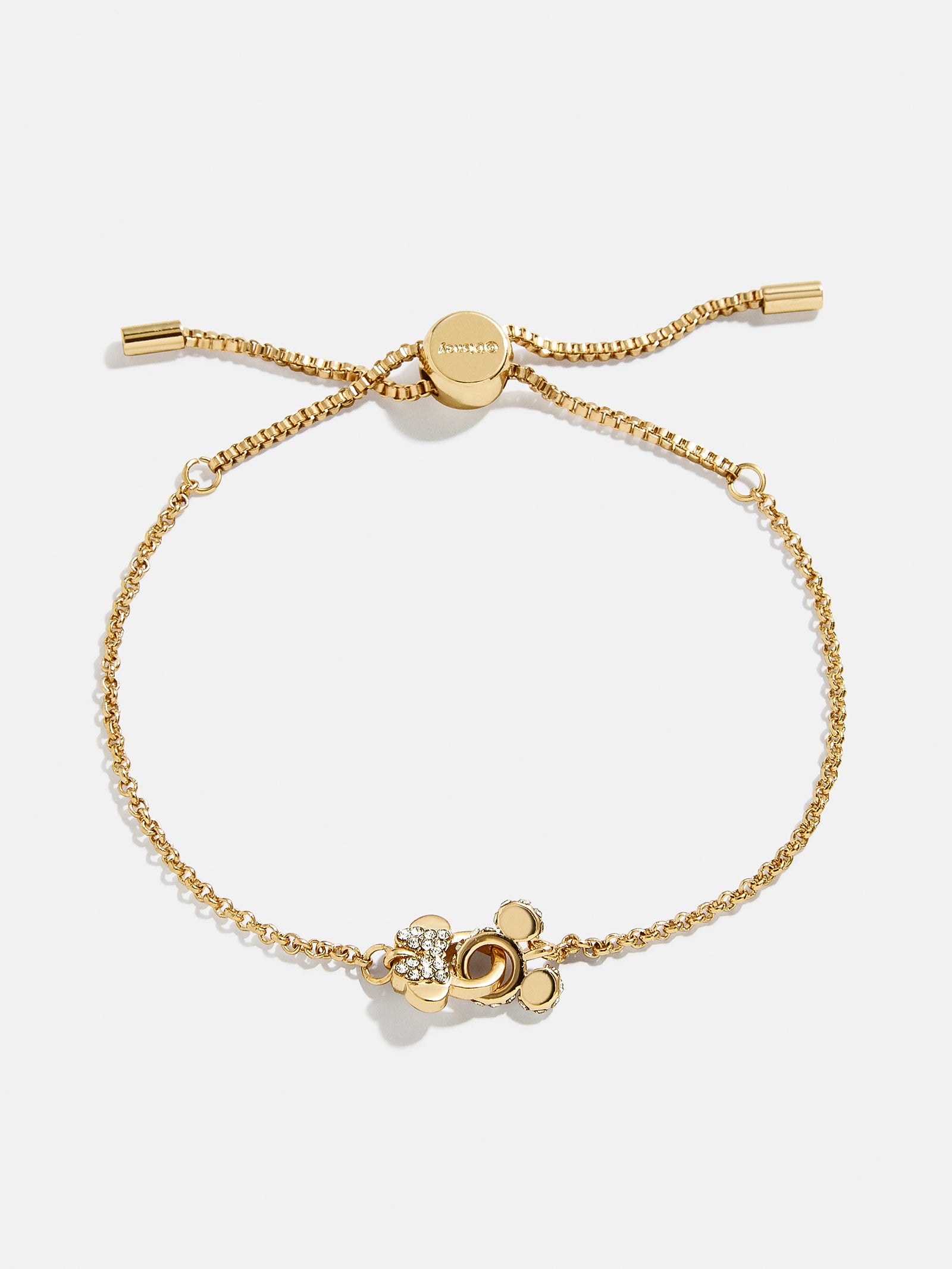 Mickey Mouse & Minnie Mouse Disney Better Half Bracelet - Gold/Pav?? - Image 3