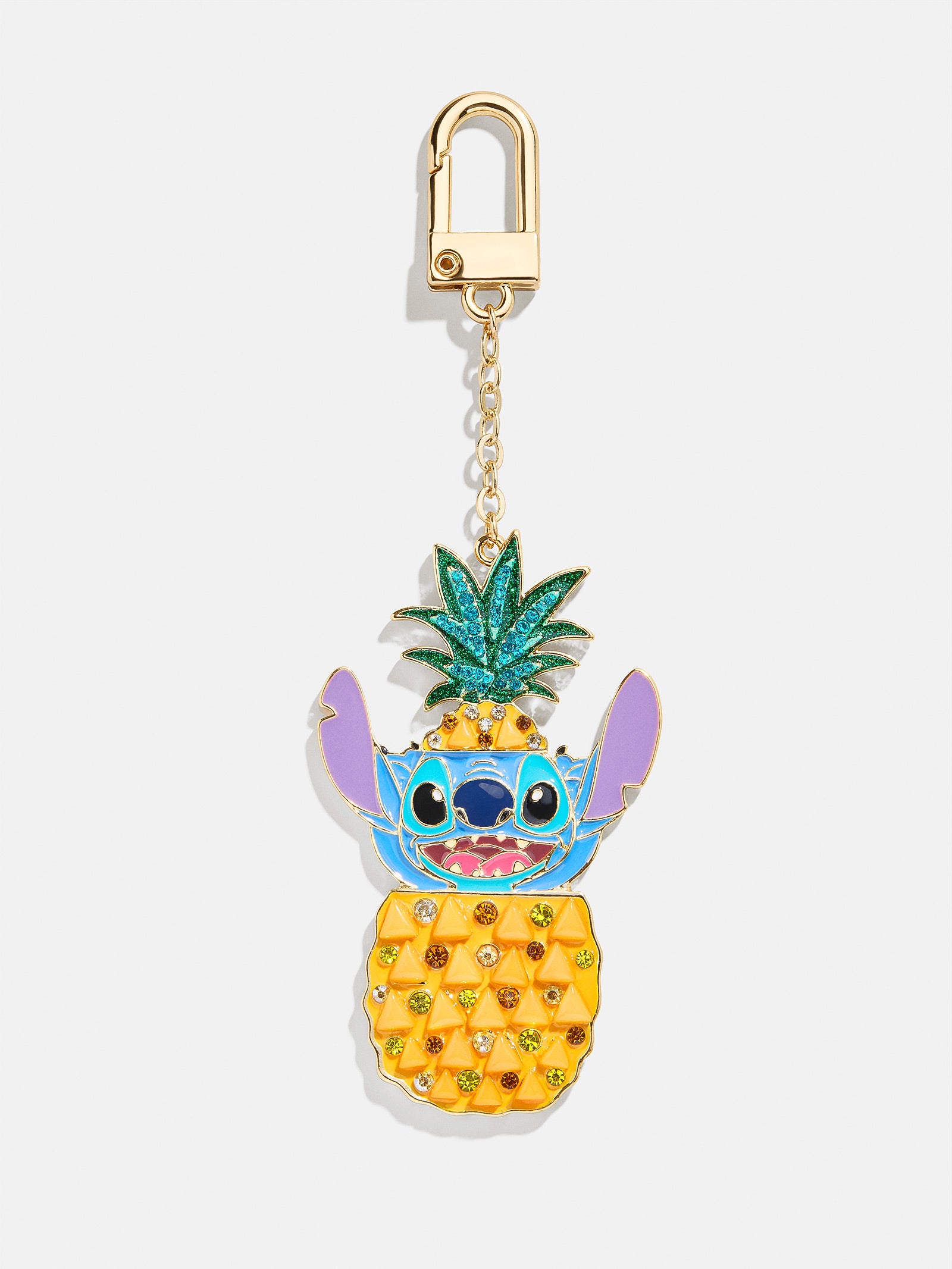 Stitch Disney Pineapple 2D Bag Charm - Yellow - Image 2