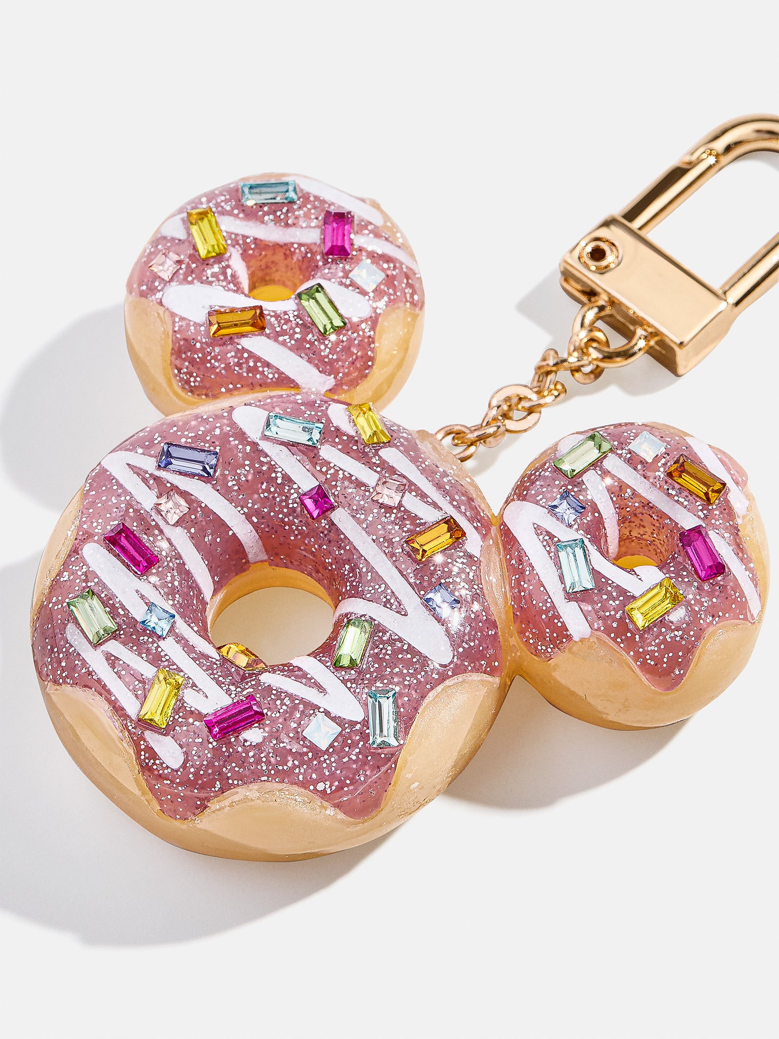 Mickey Mouse Disney Donut Bag Charm - Disney Pink Donut Bag Charm - Image 4