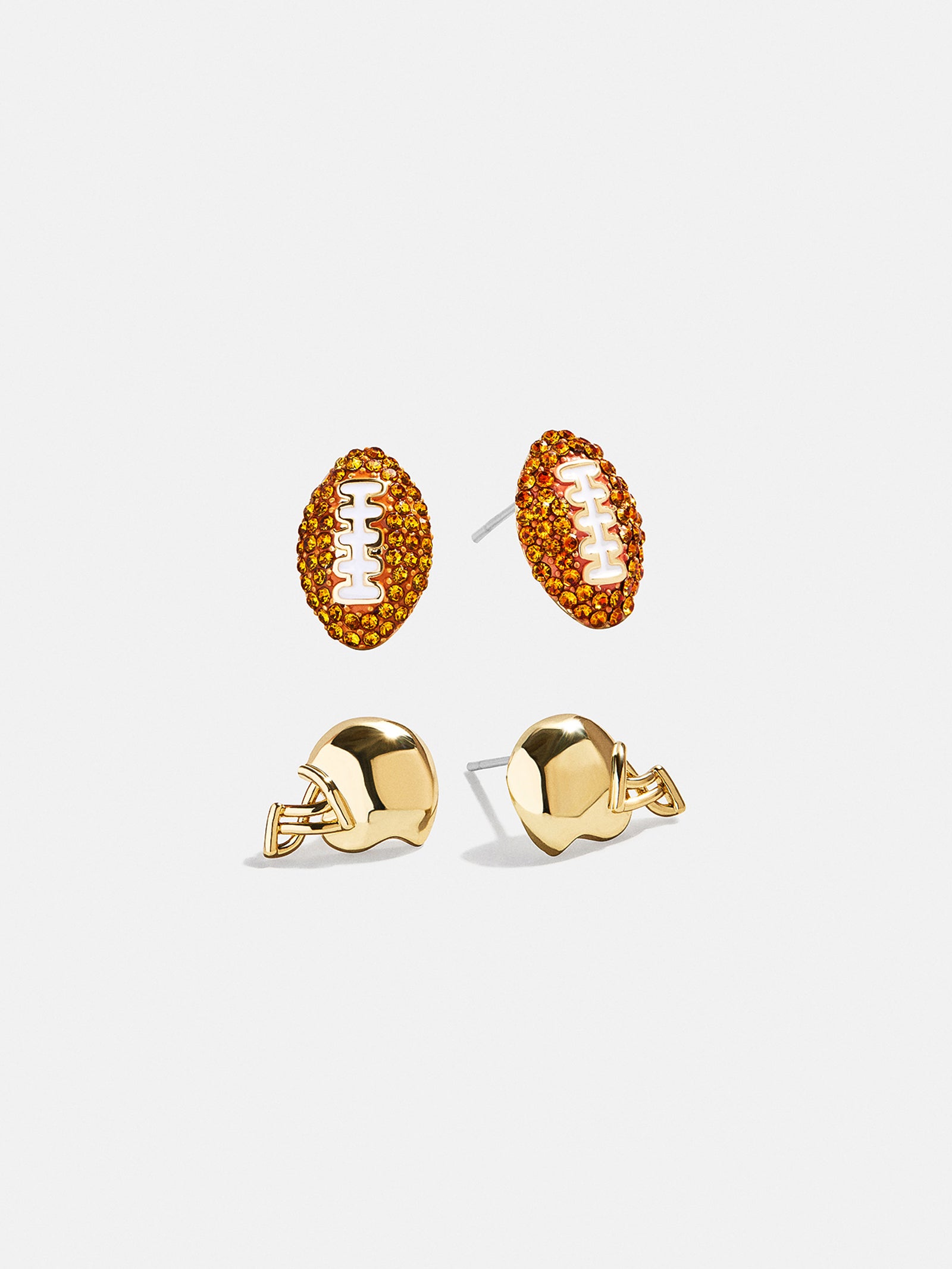 Draft Pick Earring Set - Football