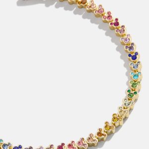 Mickey Mouse Disney Repeating Tennis Bracelet - Multi