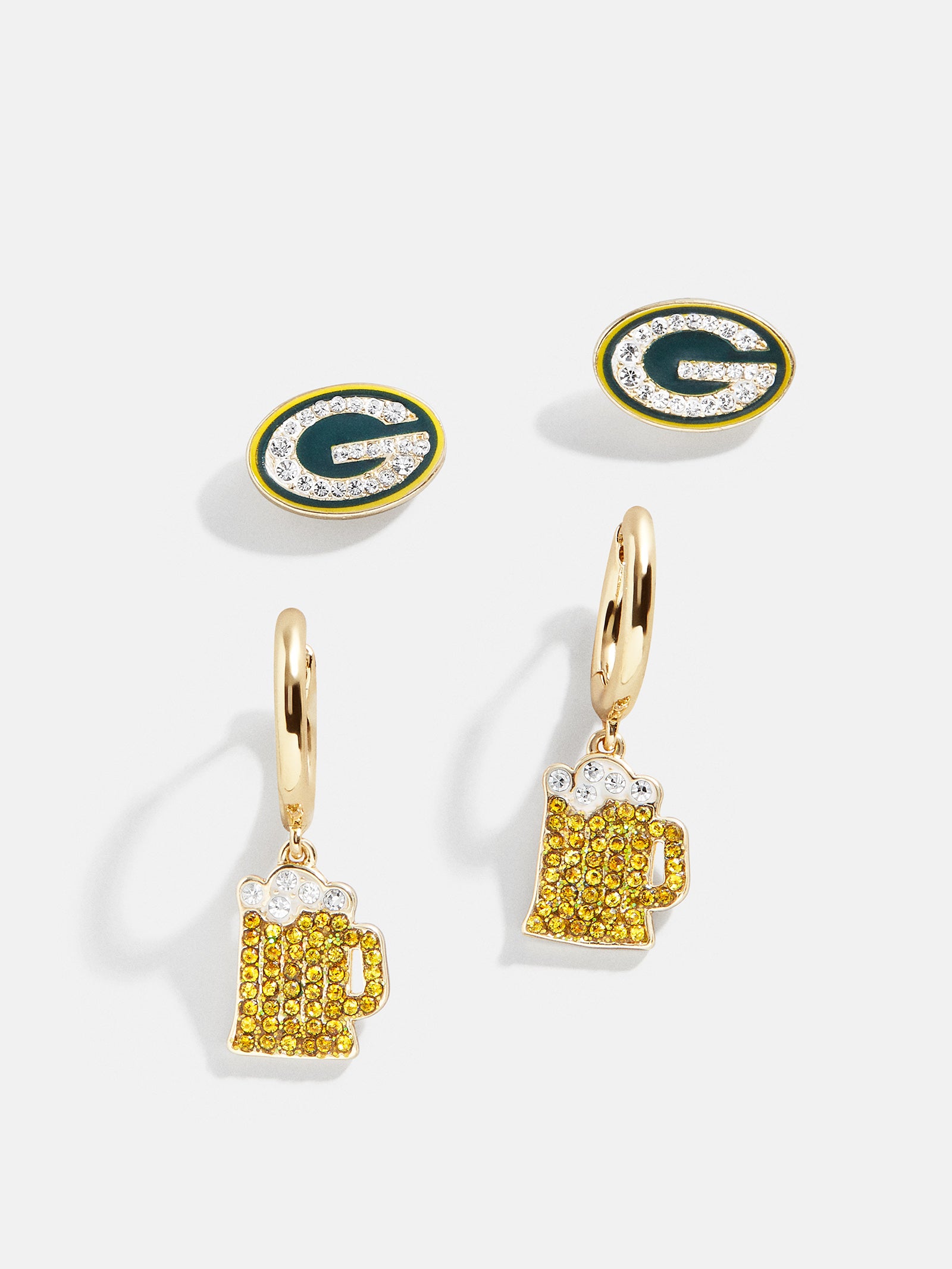 NFL Earring Set - Green Bay Packers - Image 3