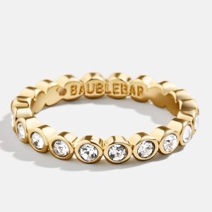 Poppy Ring - Gold/Pav??