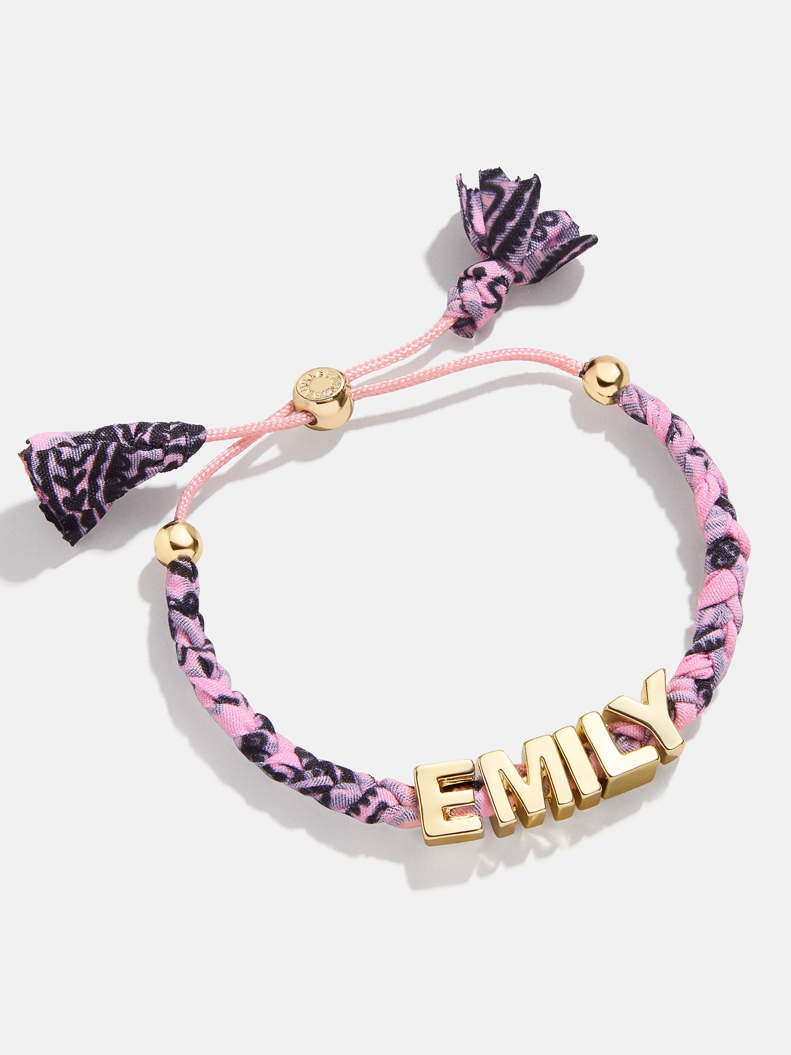 Bandana Custom Nameplate Bracelet - Blush - Image 3