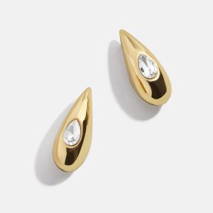 Eliana Earrings - Gold/Pav??