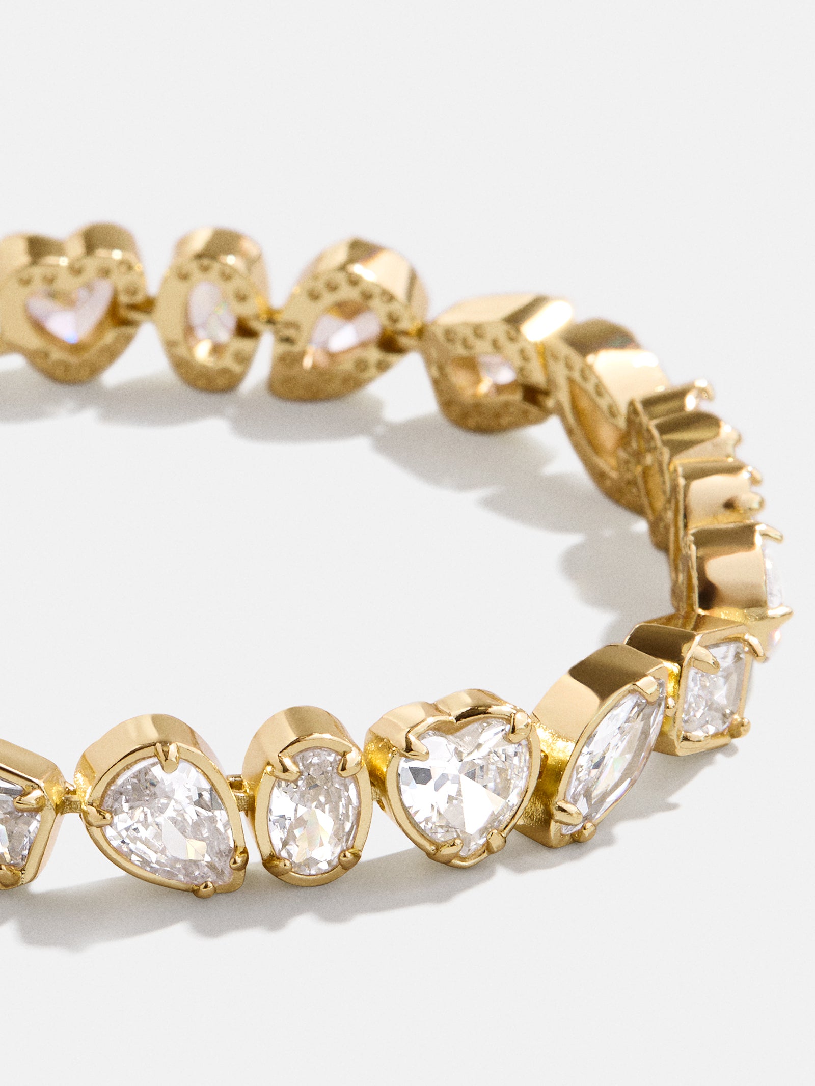 Eva Tennis Bracelet - Gold/Pav??