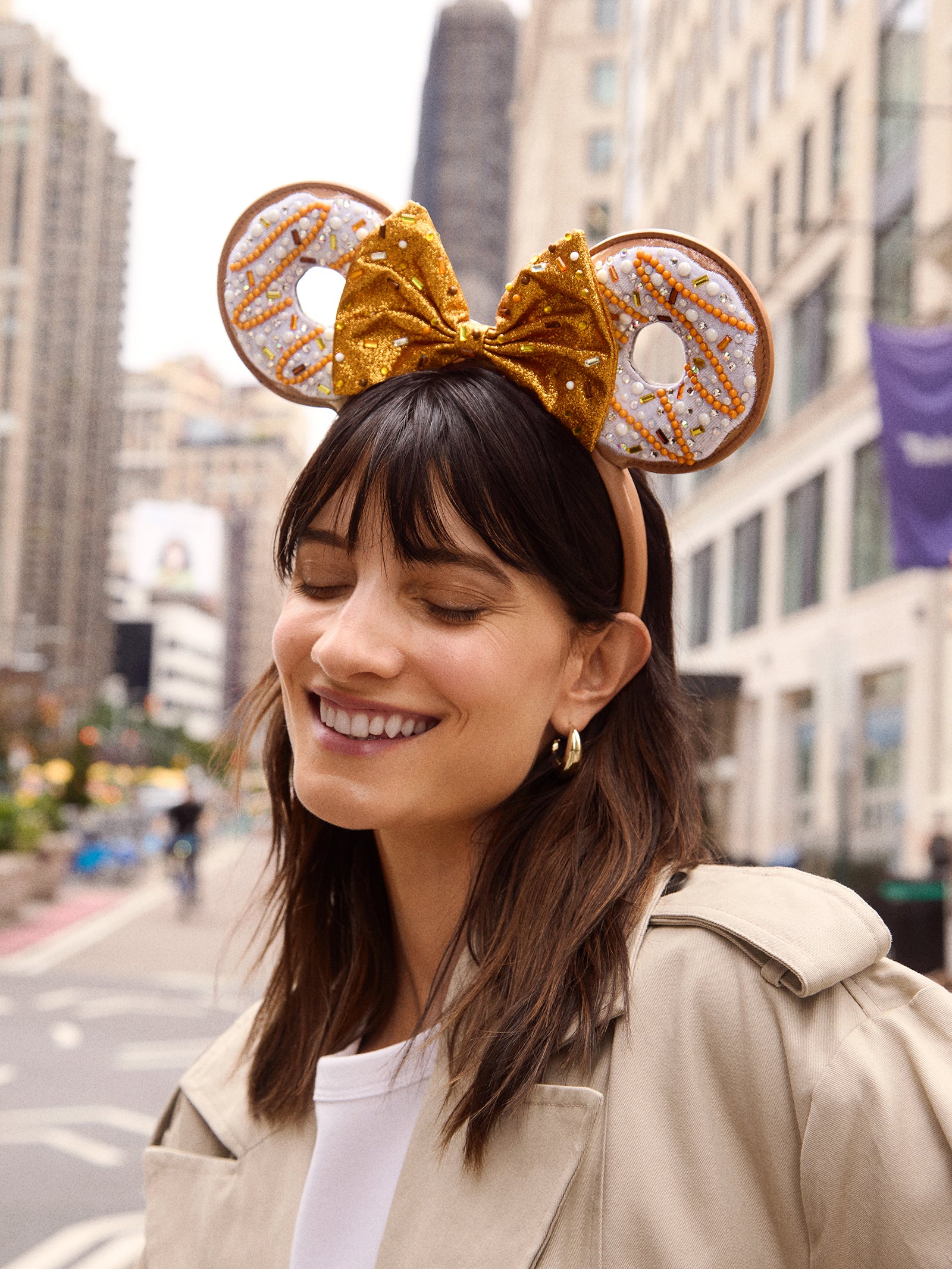 Minnie Mouse Disney Donut Ears Headband - Minnie Mouse Donut Ears - Image 2