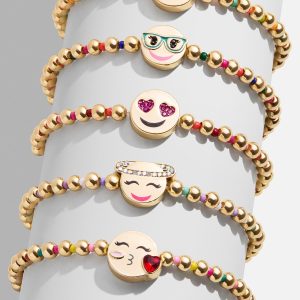Kids' Emoji Pisa Bracelet Set - Smiley