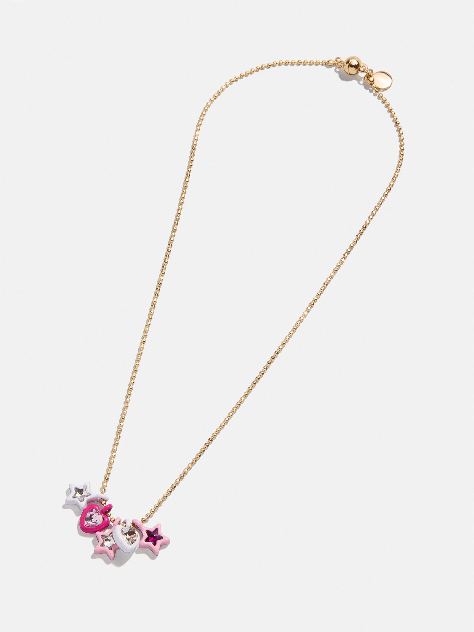 Shoot For The Stars Kids' Necklace - Pink - Image 3