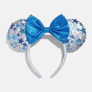 Disney Minnie Mouse Stars Ears Headband - Minnie Mouse Blue Star Ears