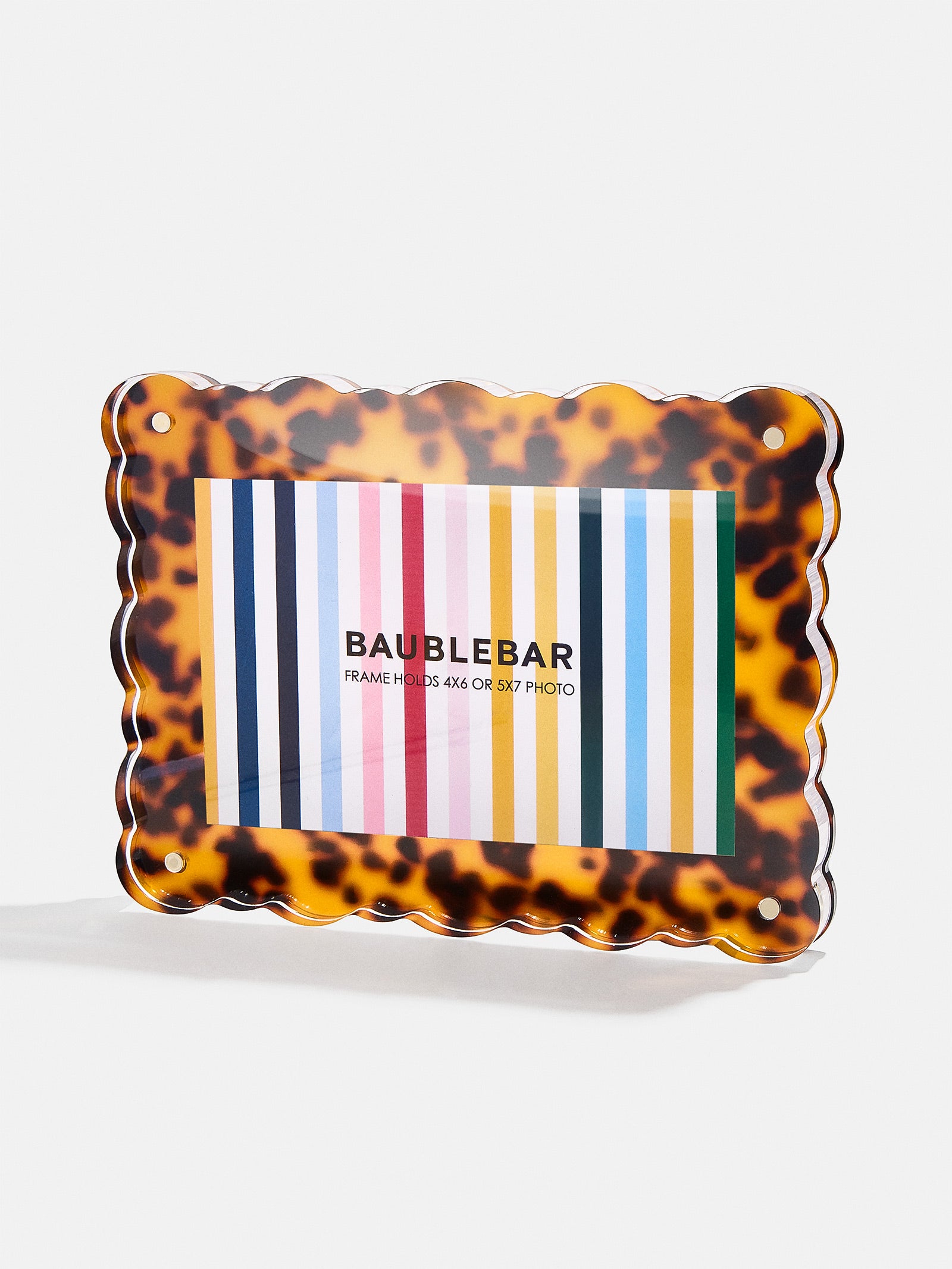 Picture Perfect Horizontal Acrylic Frame - Scalloped Shape - Image 9