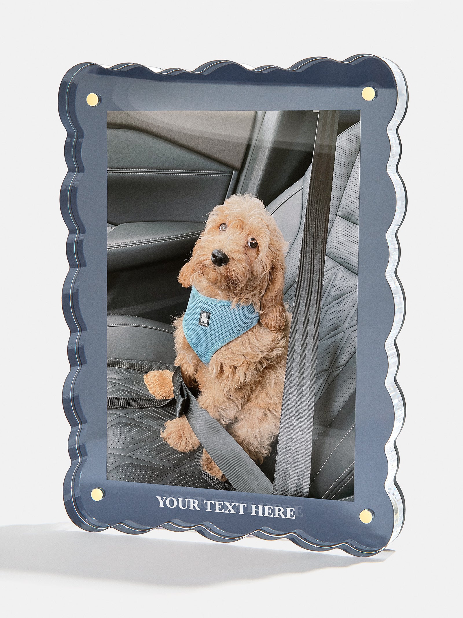 Picture Perfect Vertical Acrylic Frame - Scalloped Shape - Image 10