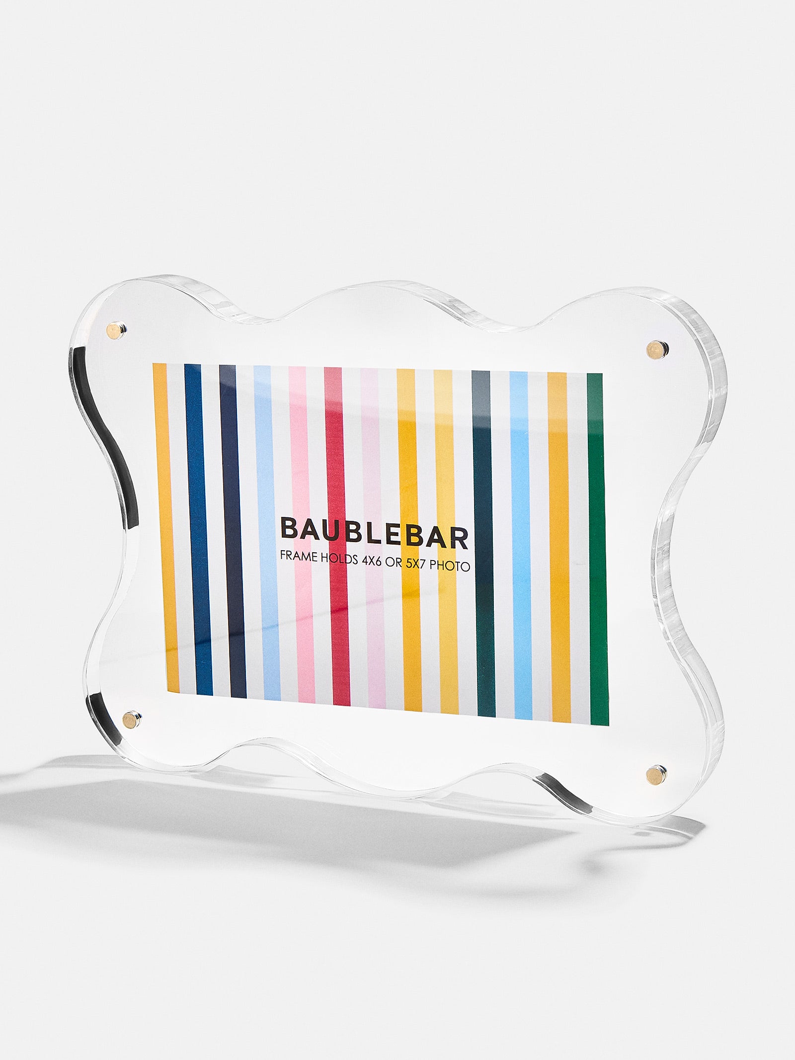 Picture Perfect Horizontal Acrylic Frame - Retro Wavy - Image 4