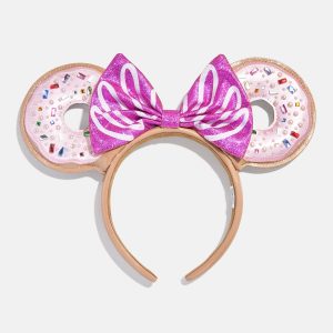 Disney Minnie Mouse Pink Donut Ears Headband - Minnie Mouse Pink Donut Ears