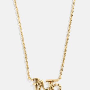 Disney Character Signature Necklace - Pluto