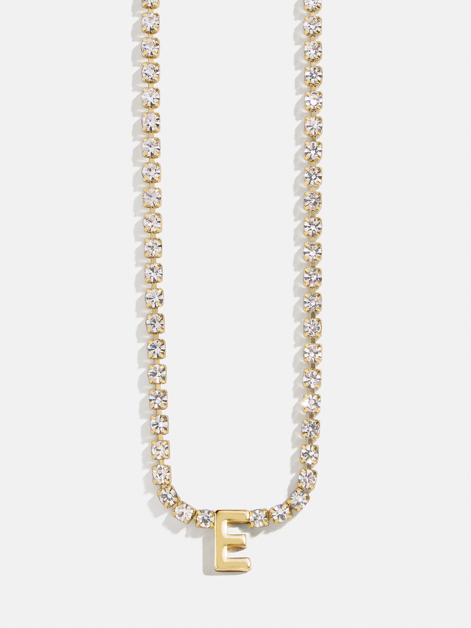 Ruth Initial Tennis Necklace - Gold/Pav?? - Image 8