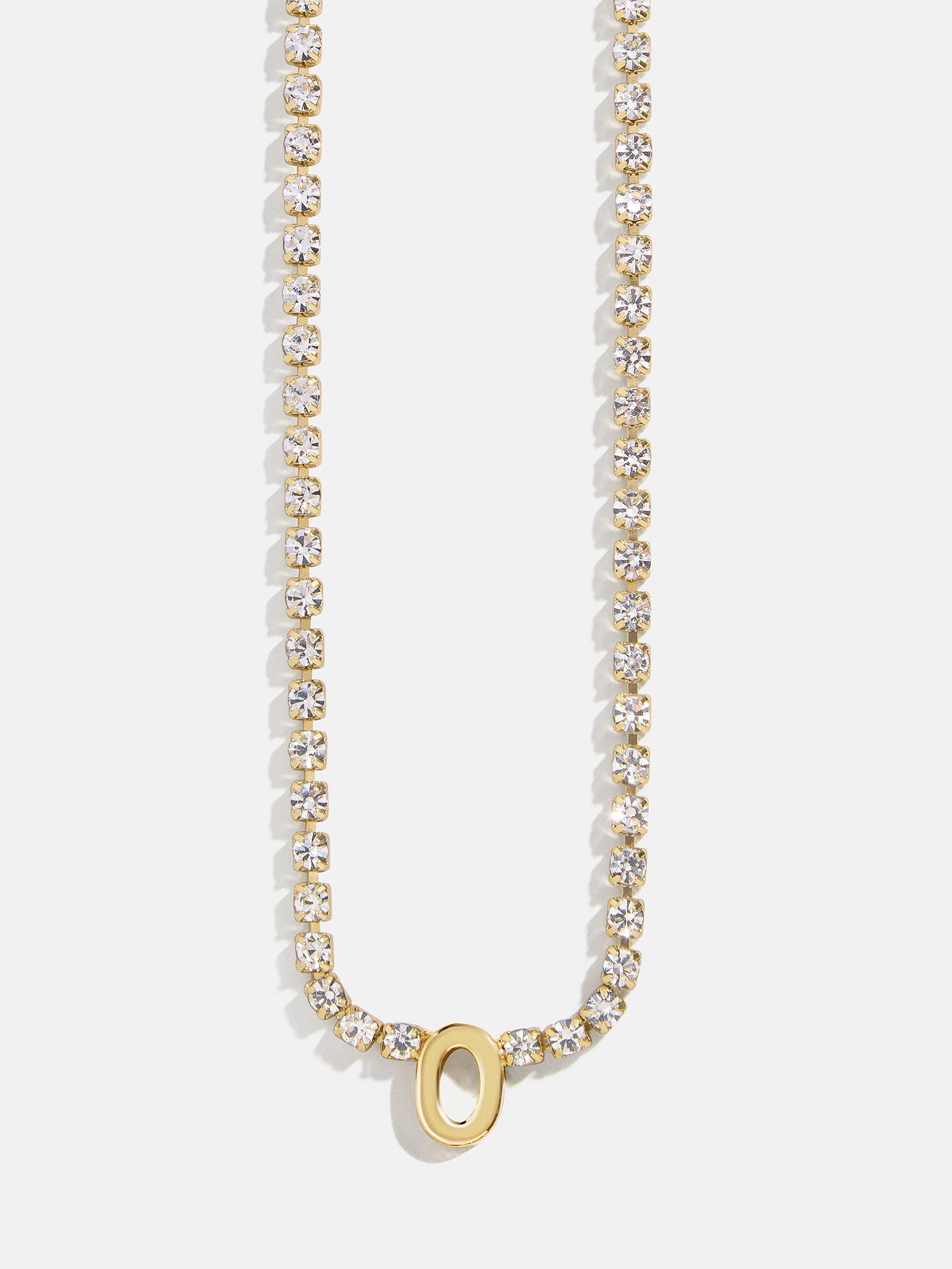 Ruth Initial Tennis Necklace - Gold/Pav?? - Image 18